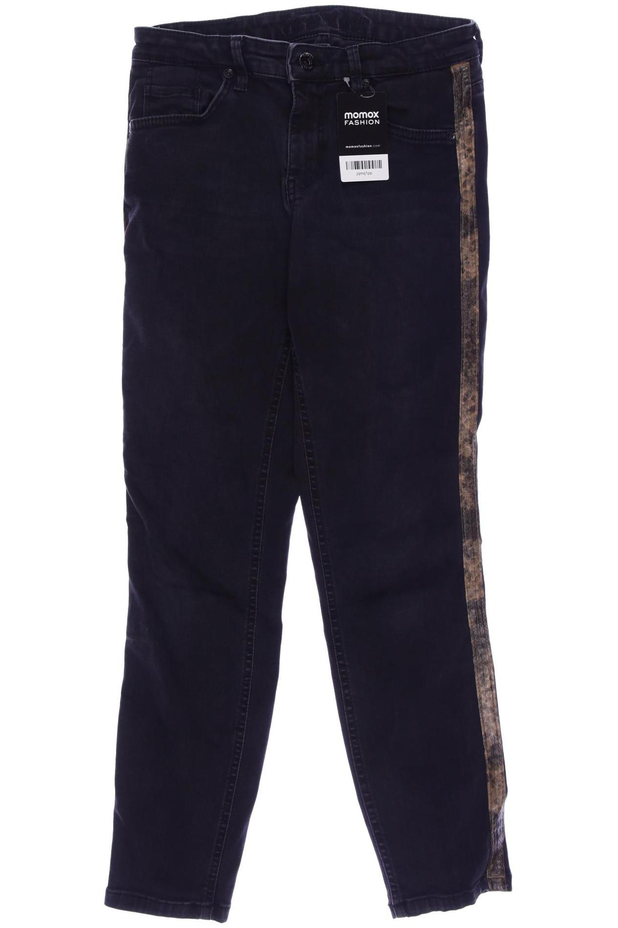 

SOCCX Damen Jeans, schwarz