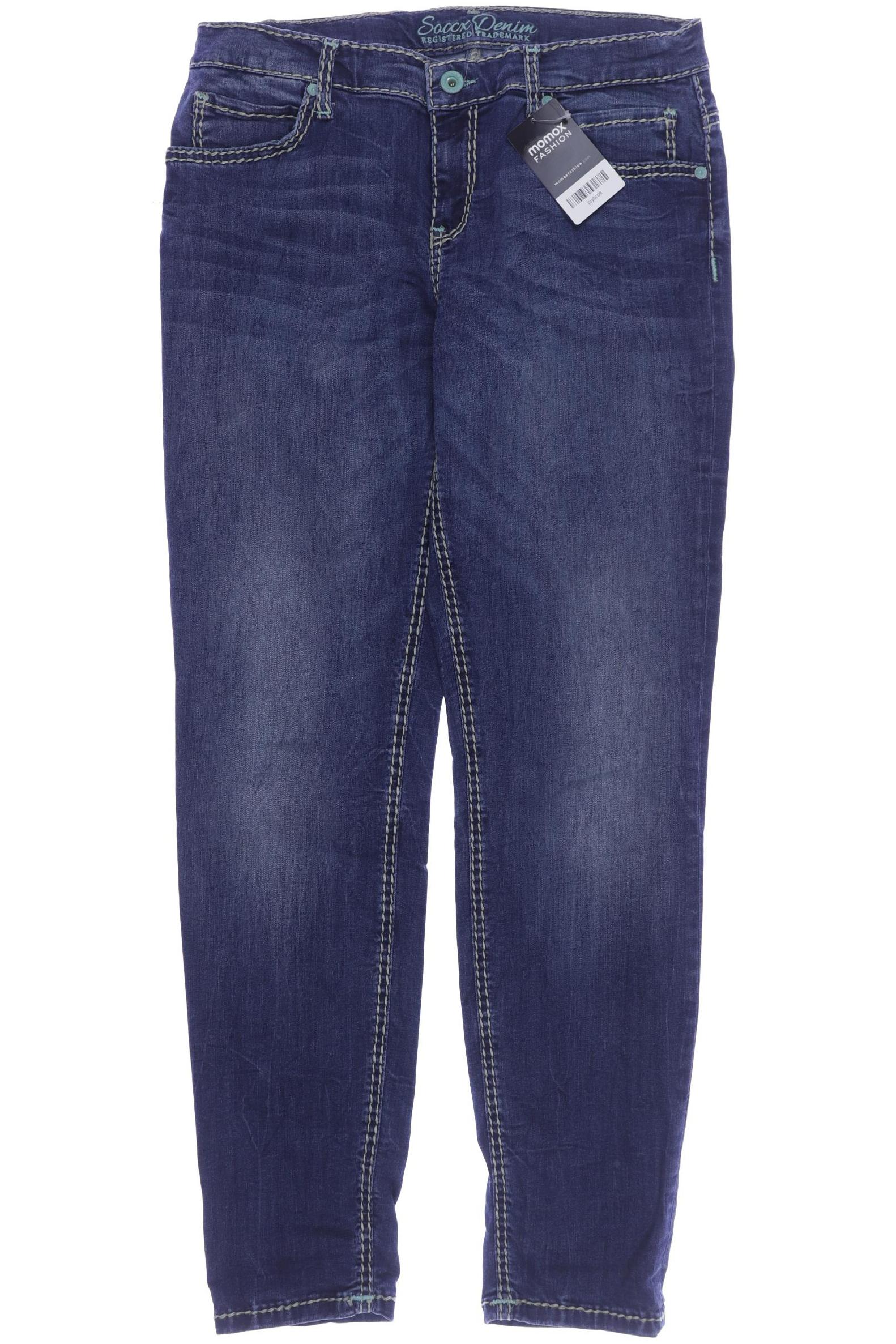 

Soccx Damen Jeans, blau, Gr. 30