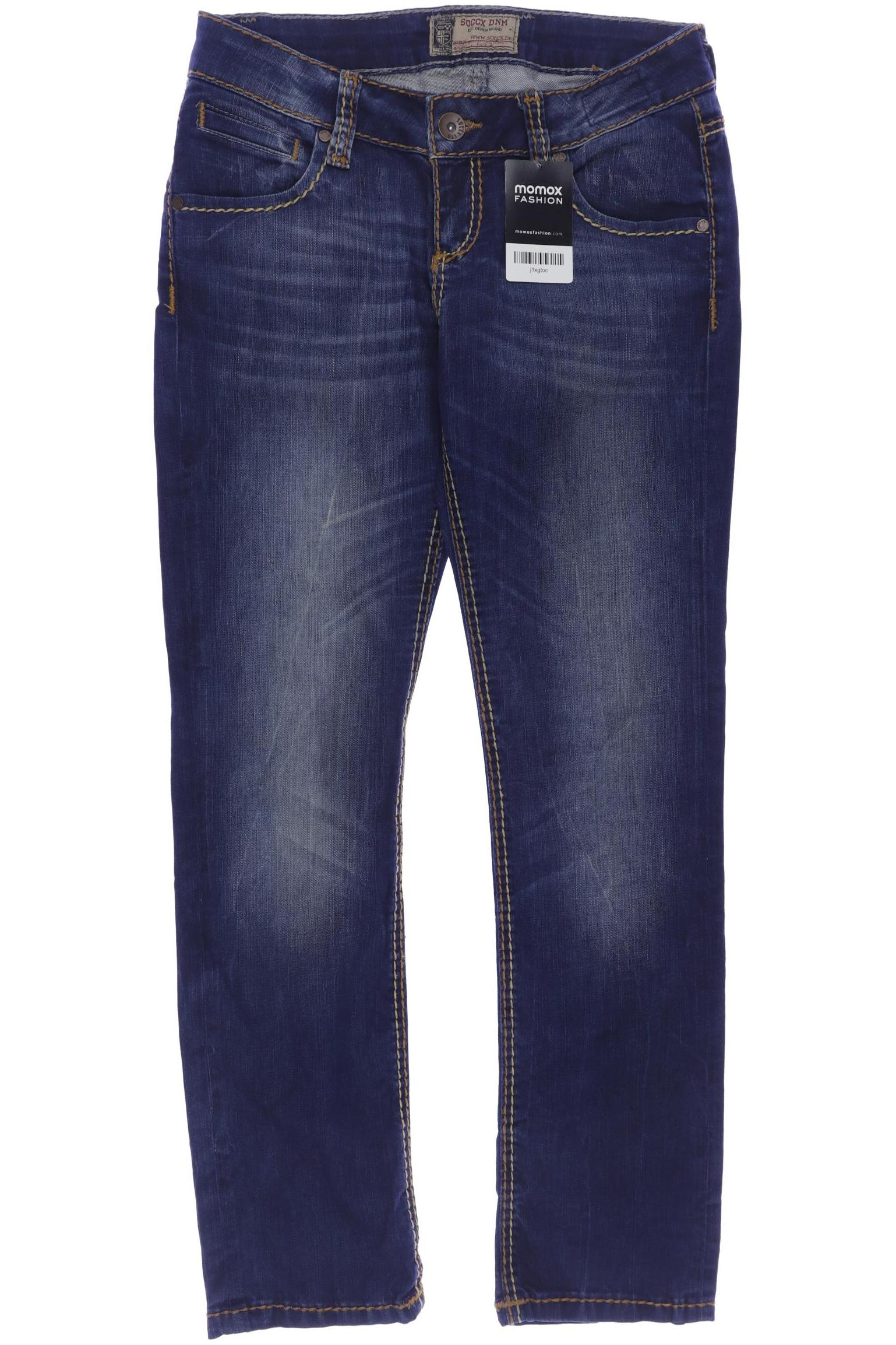 

Soccx Damen Jeans, marineblau, Gr. 28
