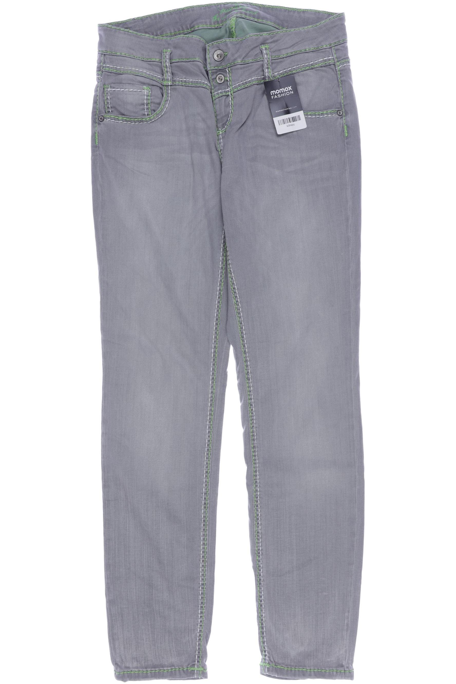 

Soccx Damen Jeans, grau, Gr. 33