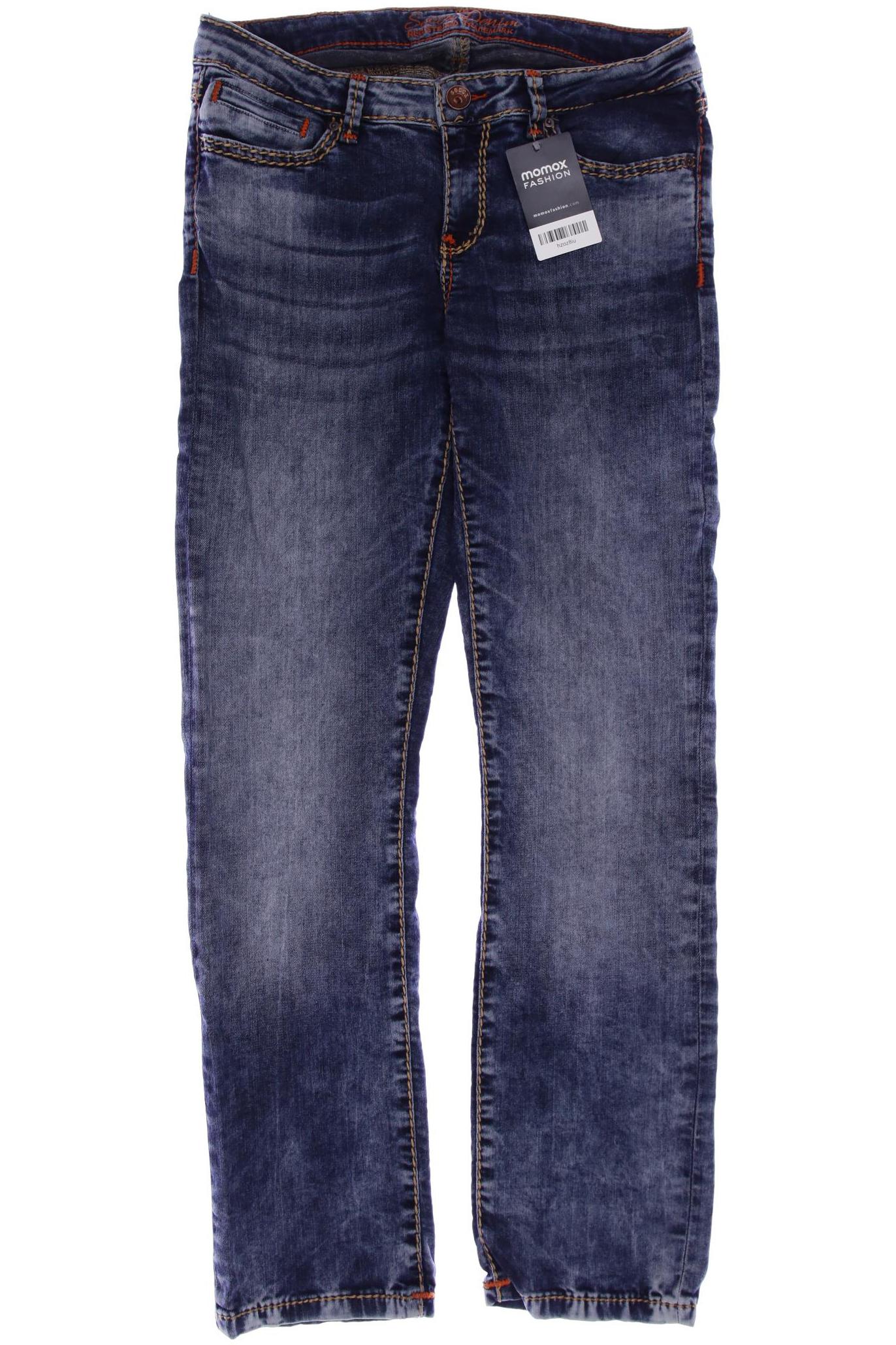 

SOCCX Damen Jeans, marineblau