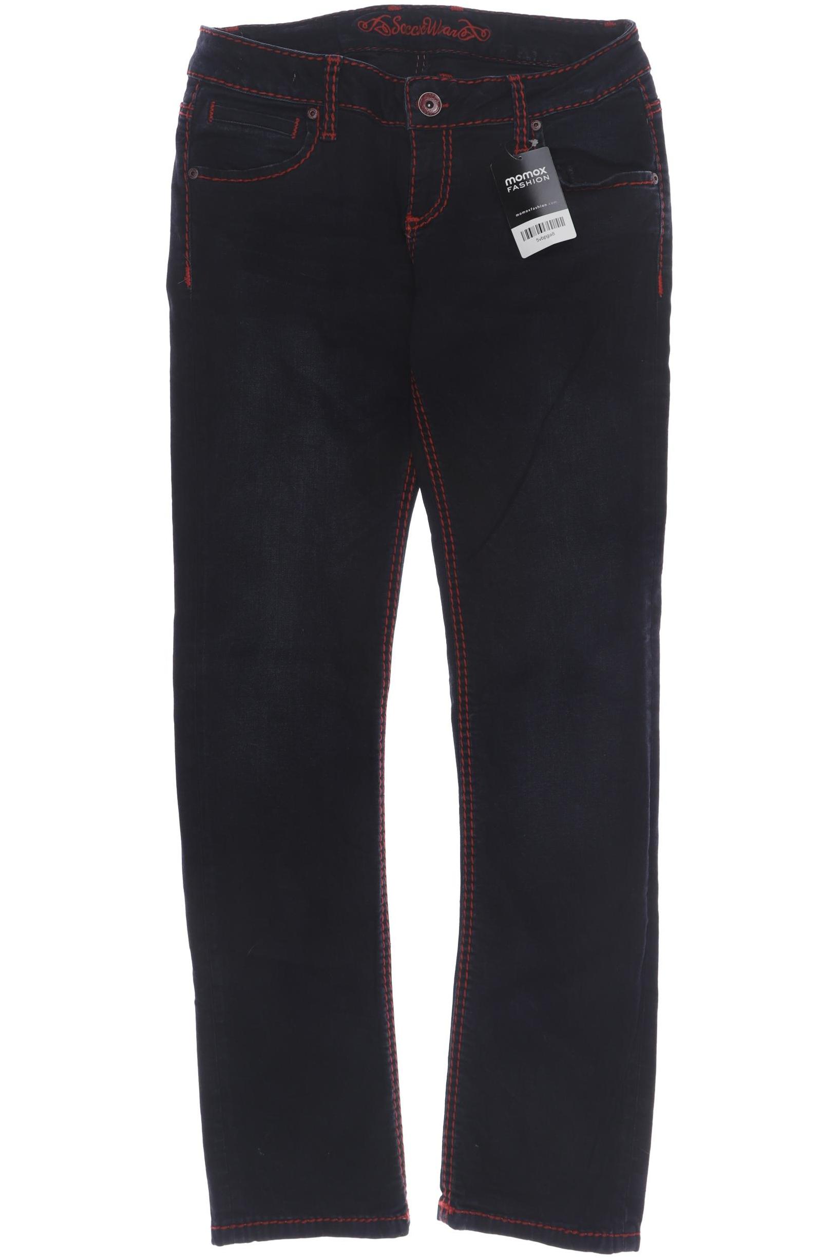 

Soccx Damen Jeans, marineblau, Gr. 30