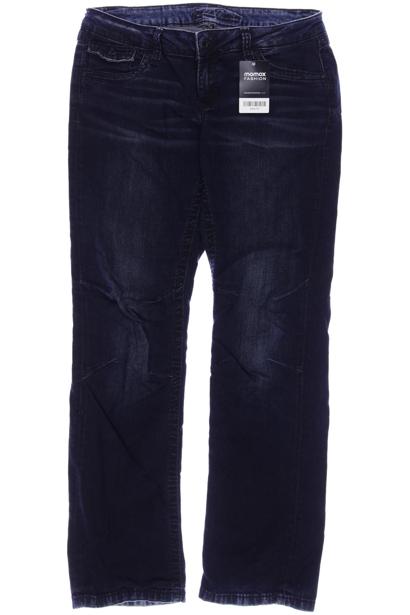 

SOCCX Damen Jeans, marineblau