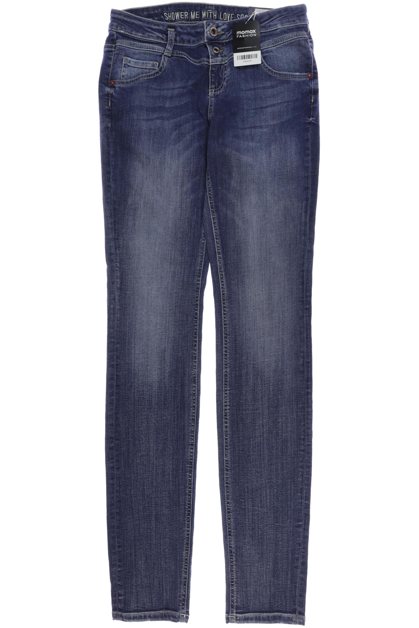 

Soccx Damen Jeans, blau, Gr. 30