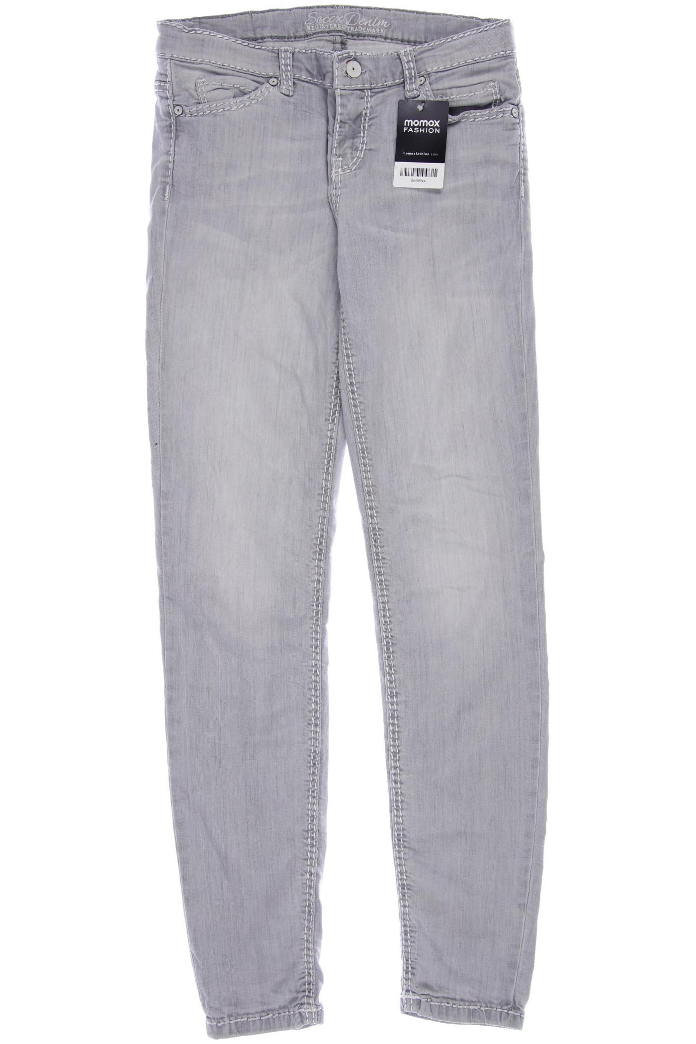 

SOCCX Damen Jeans, grau