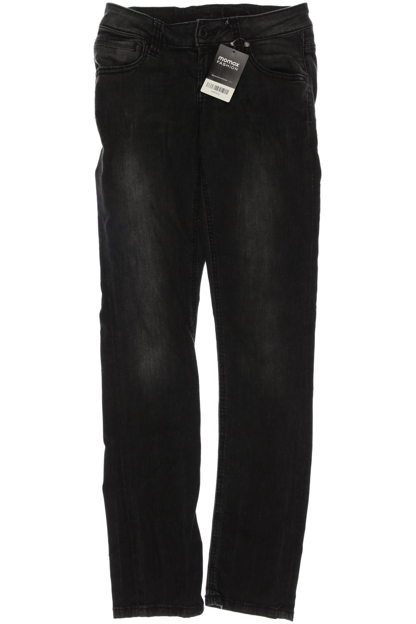 

SOCCX Damen Jeans, schwarz
