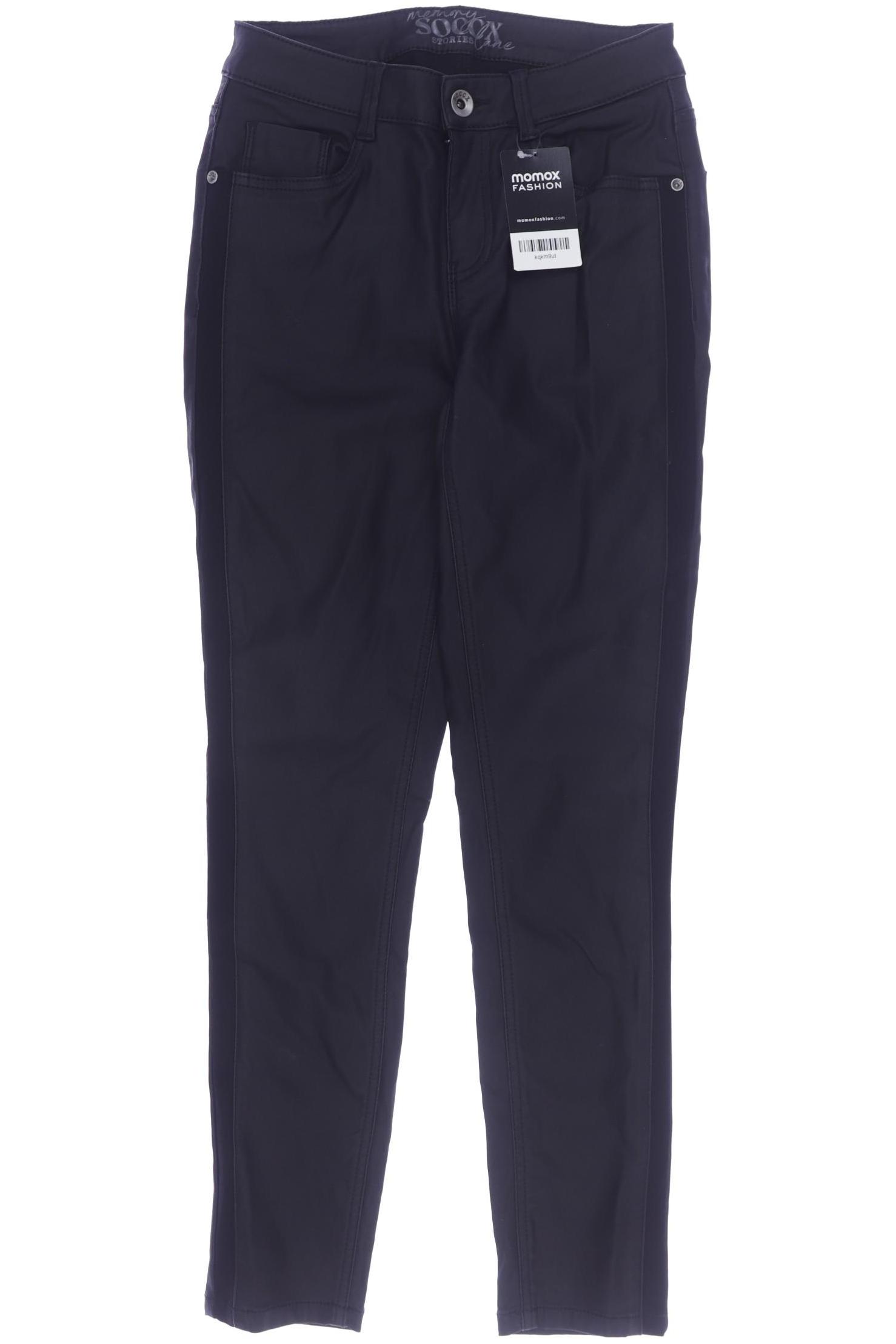 

Soccx Damen Jeans, schwarz, Gr. 27