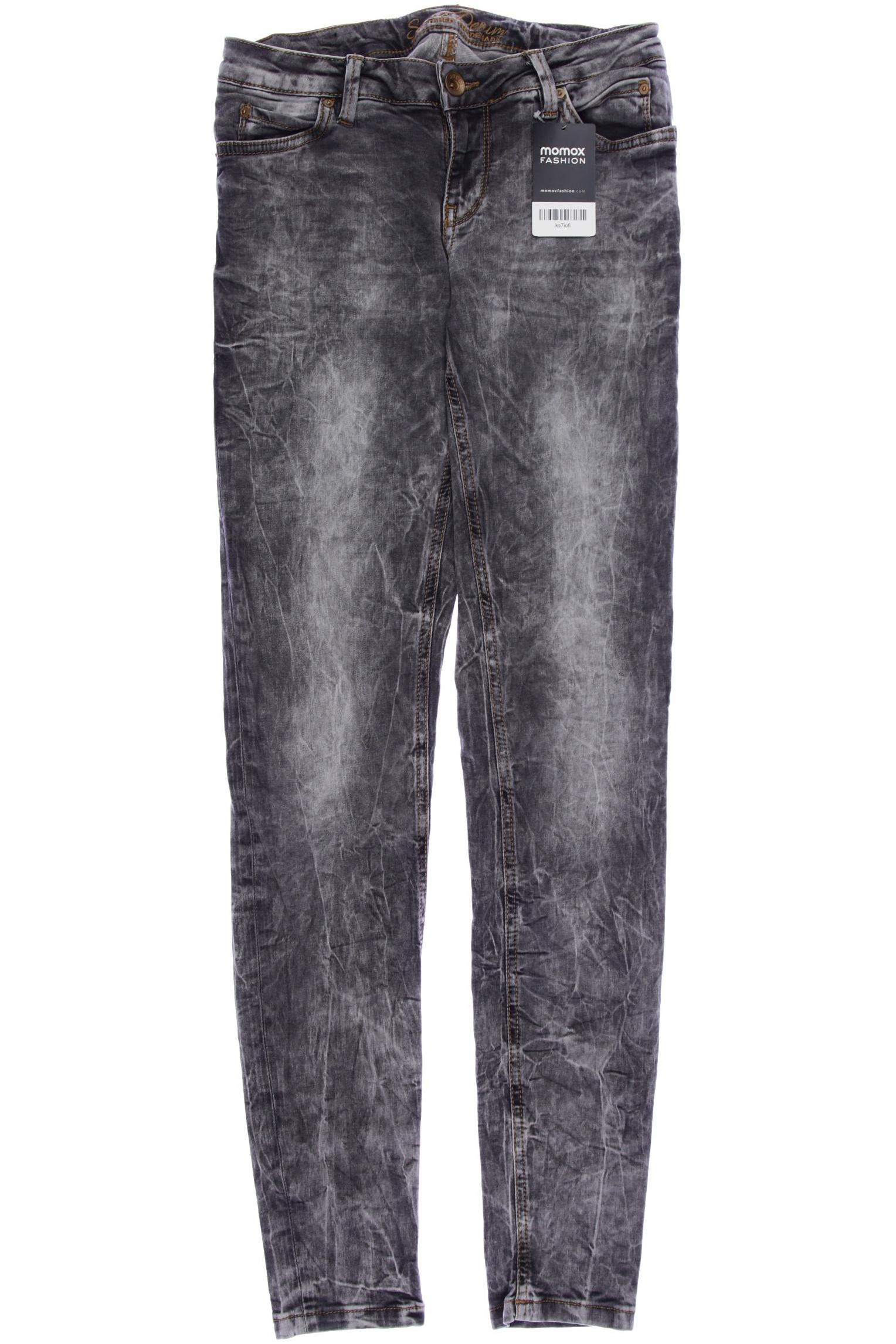 

Soccx Damen Jeans, grau, Gr. 27