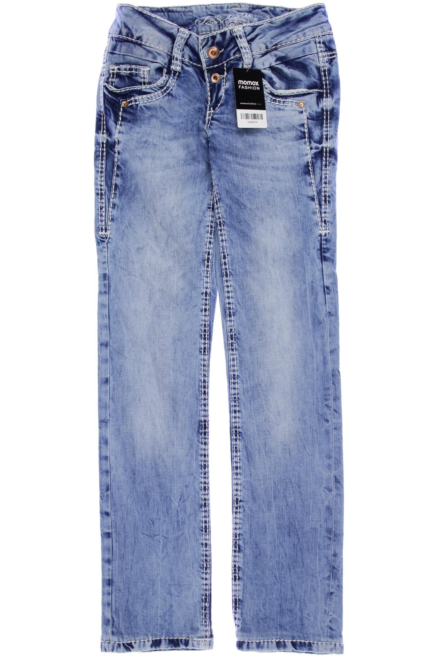 

Soccx Damen Jeans, blau, Gr. 27