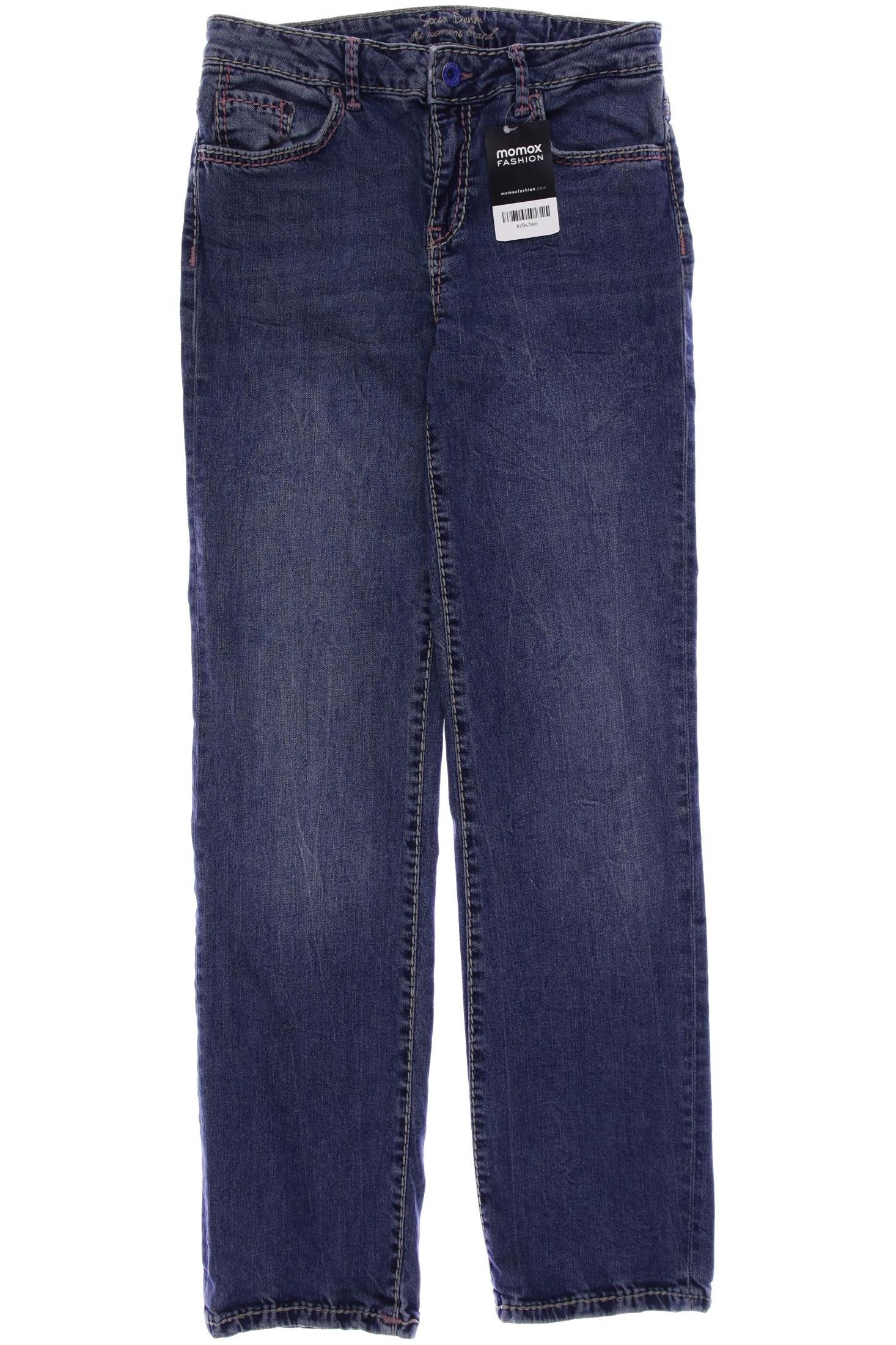 

SOCCX Damen Jeans, blau