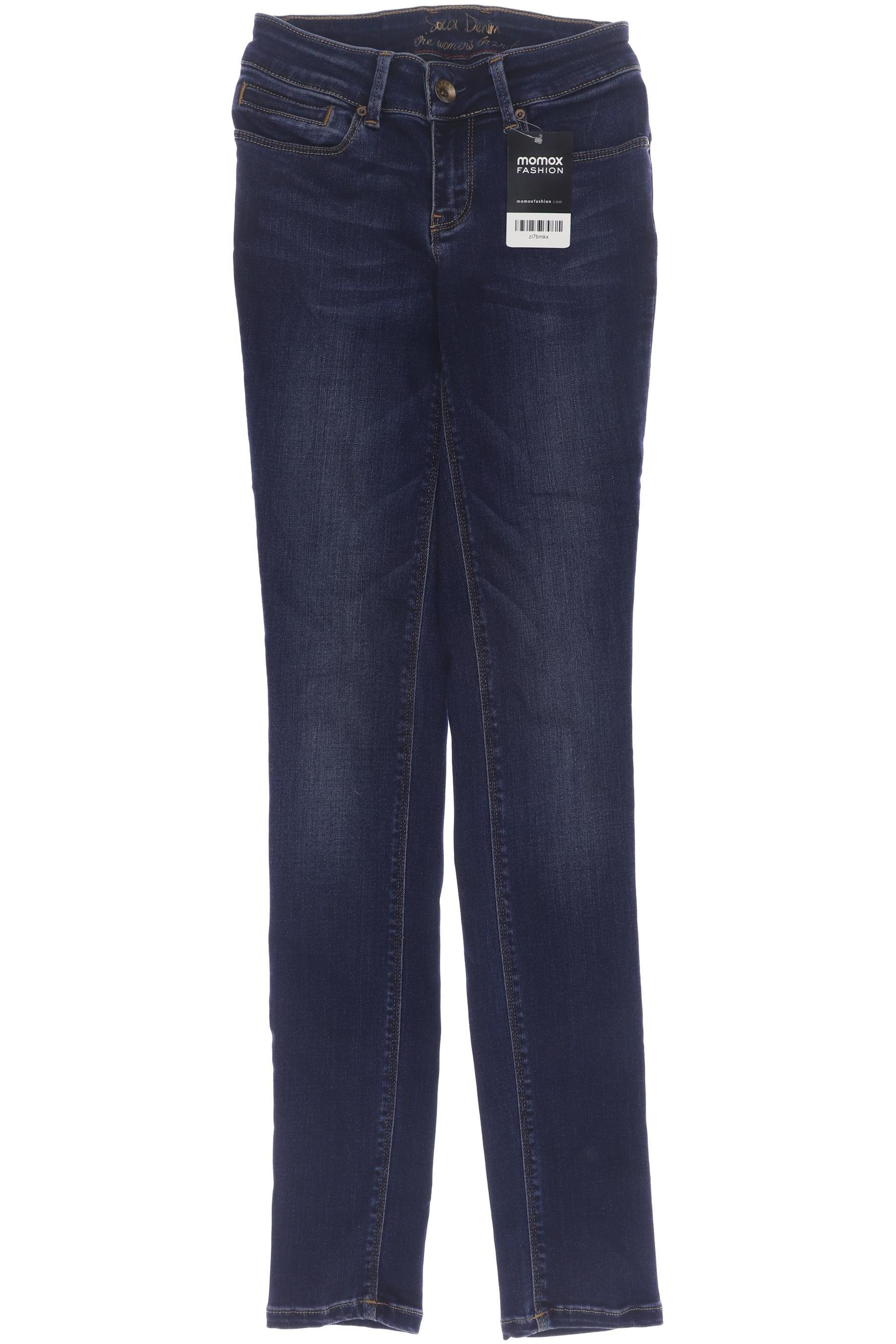 

SOCCX Damen Jeans, blau