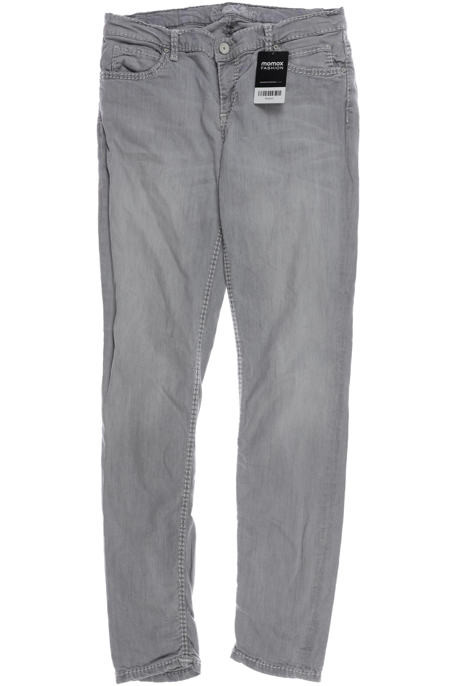 

Soccx Damen Jeans, grau, Gr. 31