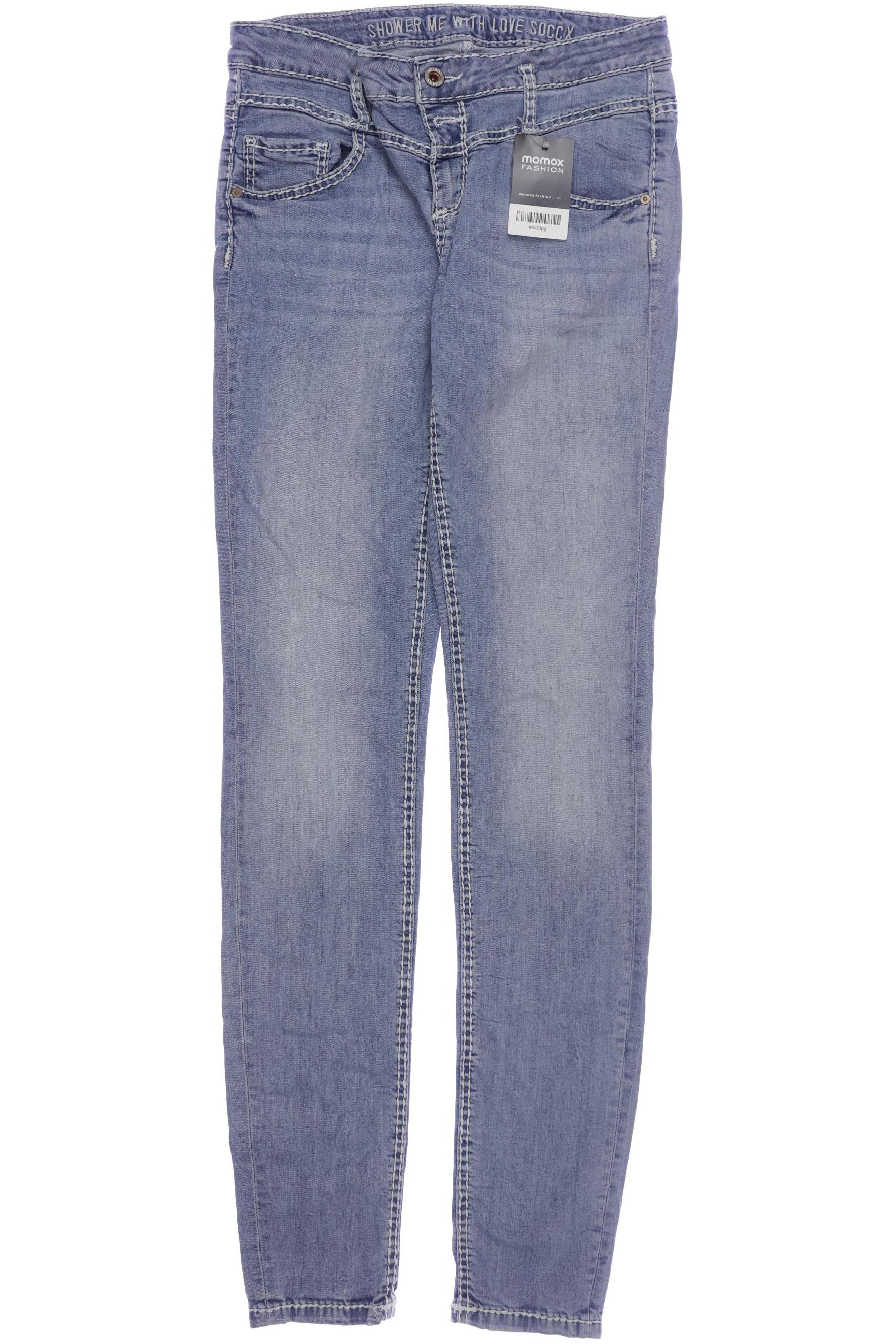 

Soccx Damen Jeans, blau, Gr. 30