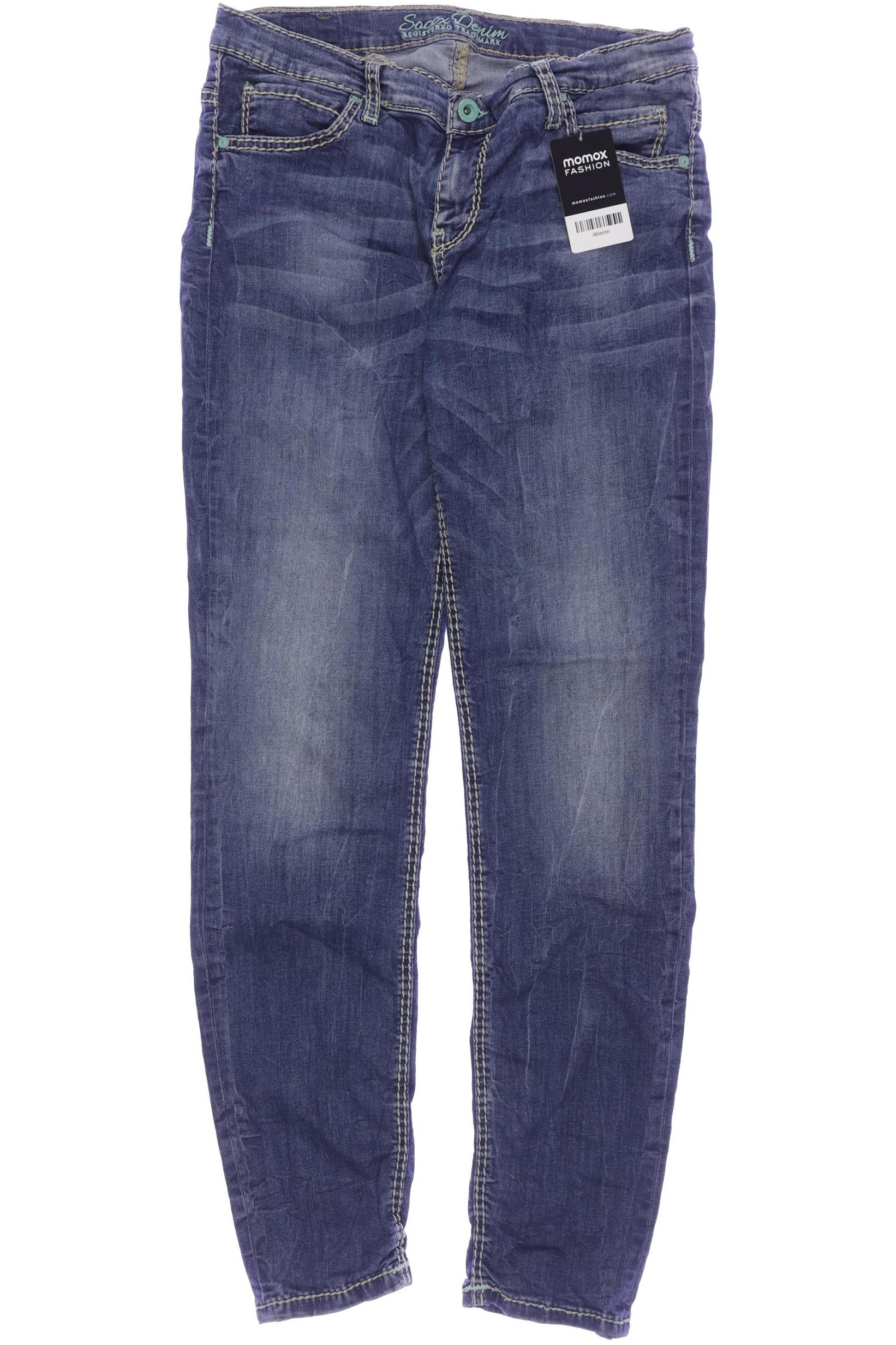 

Soccx Damen Jeans, blau, Gr. 31