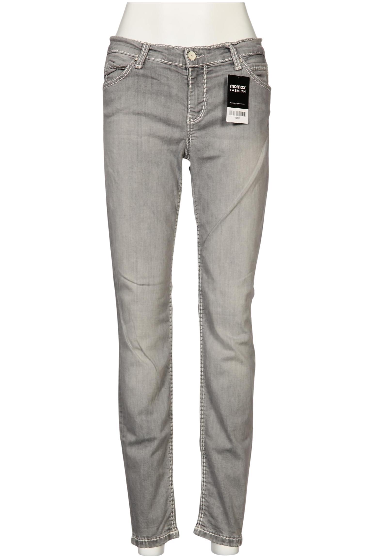 

Soccx Damen Jeans, grau, Gr. 28