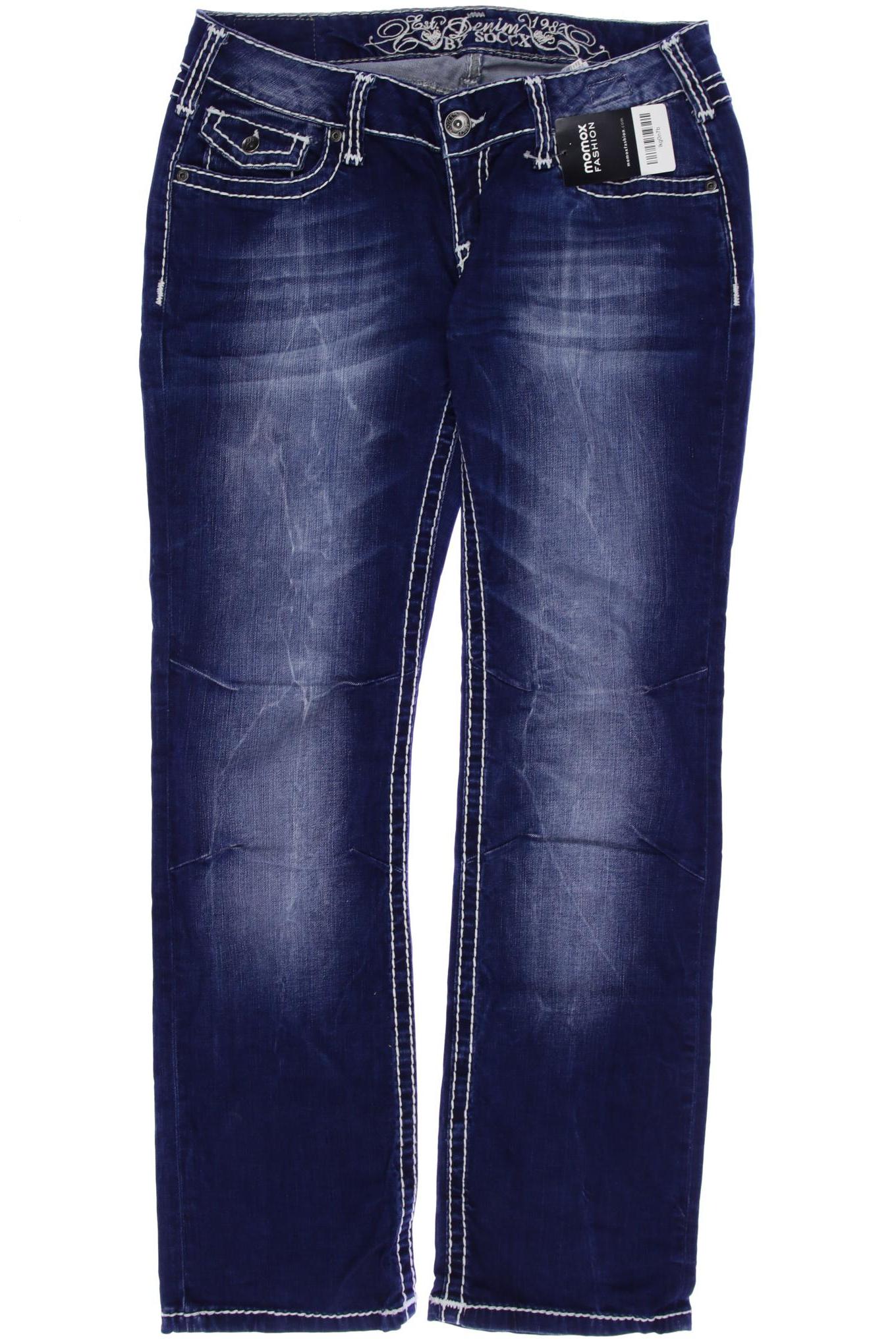 

Soccx Damen Jeans, marineblau, Gr. 30