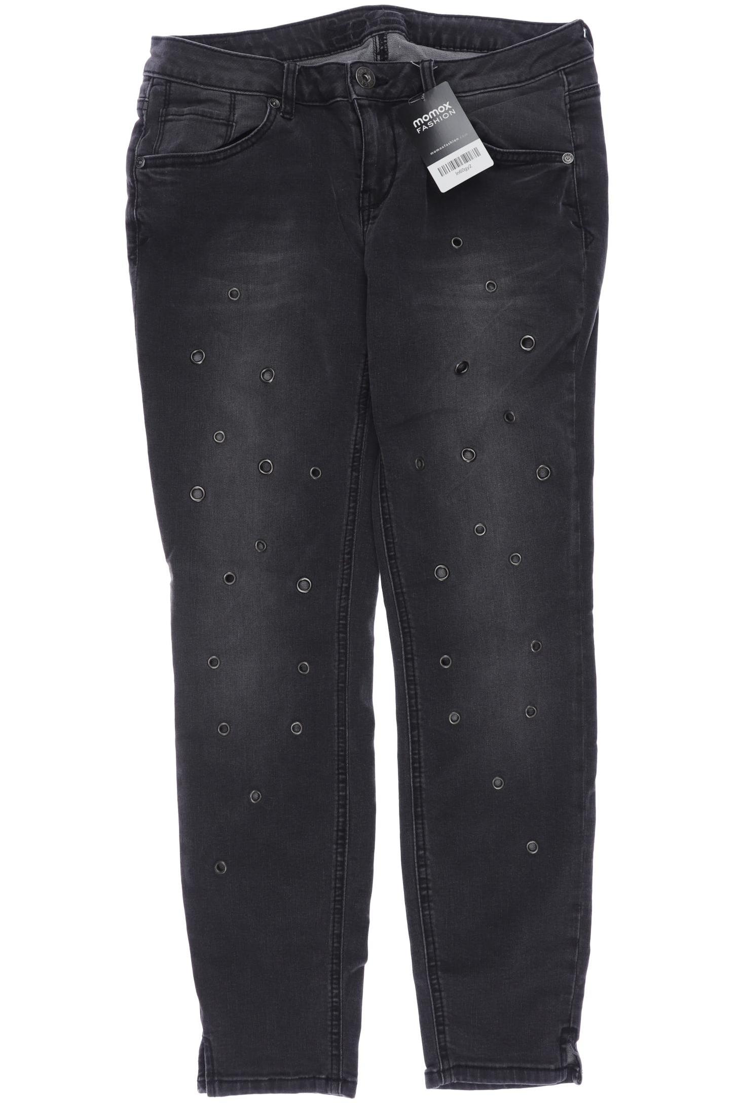 

Soccx Damen Jeans, grau, Gr. 30