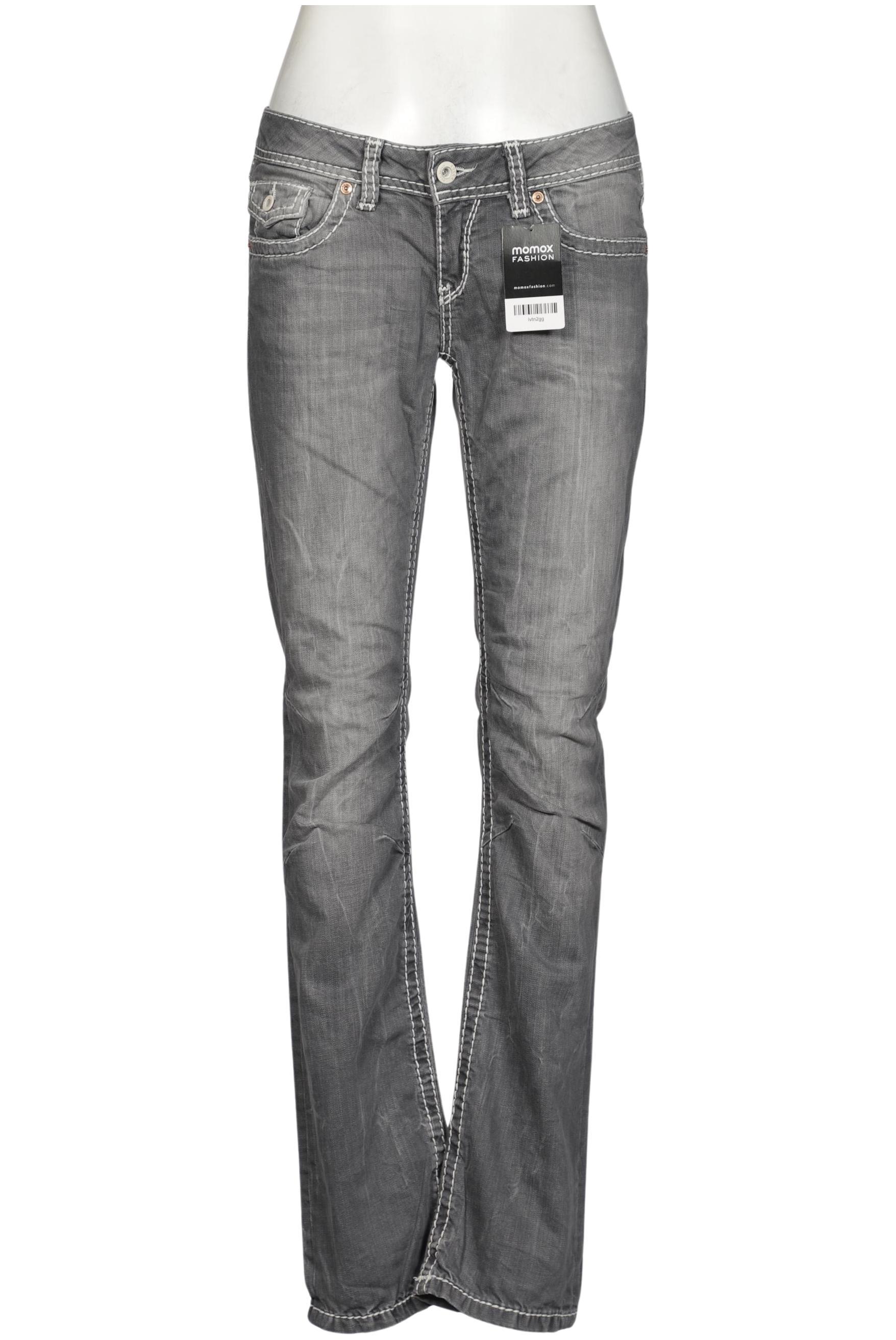 

Soccx Damen Jeans, grau, Gr. 29