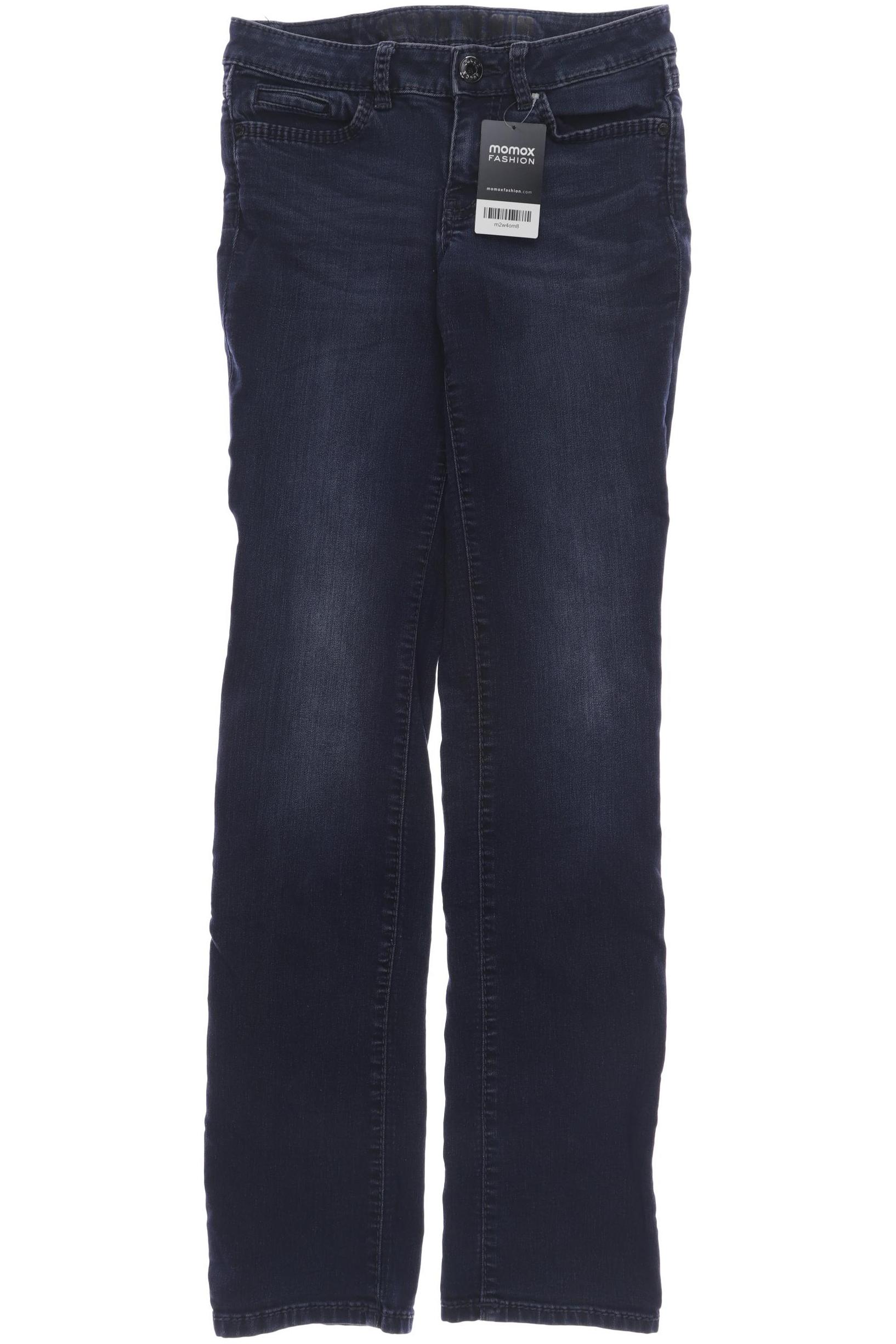 

SOCCX Damen Jeans, marineblau