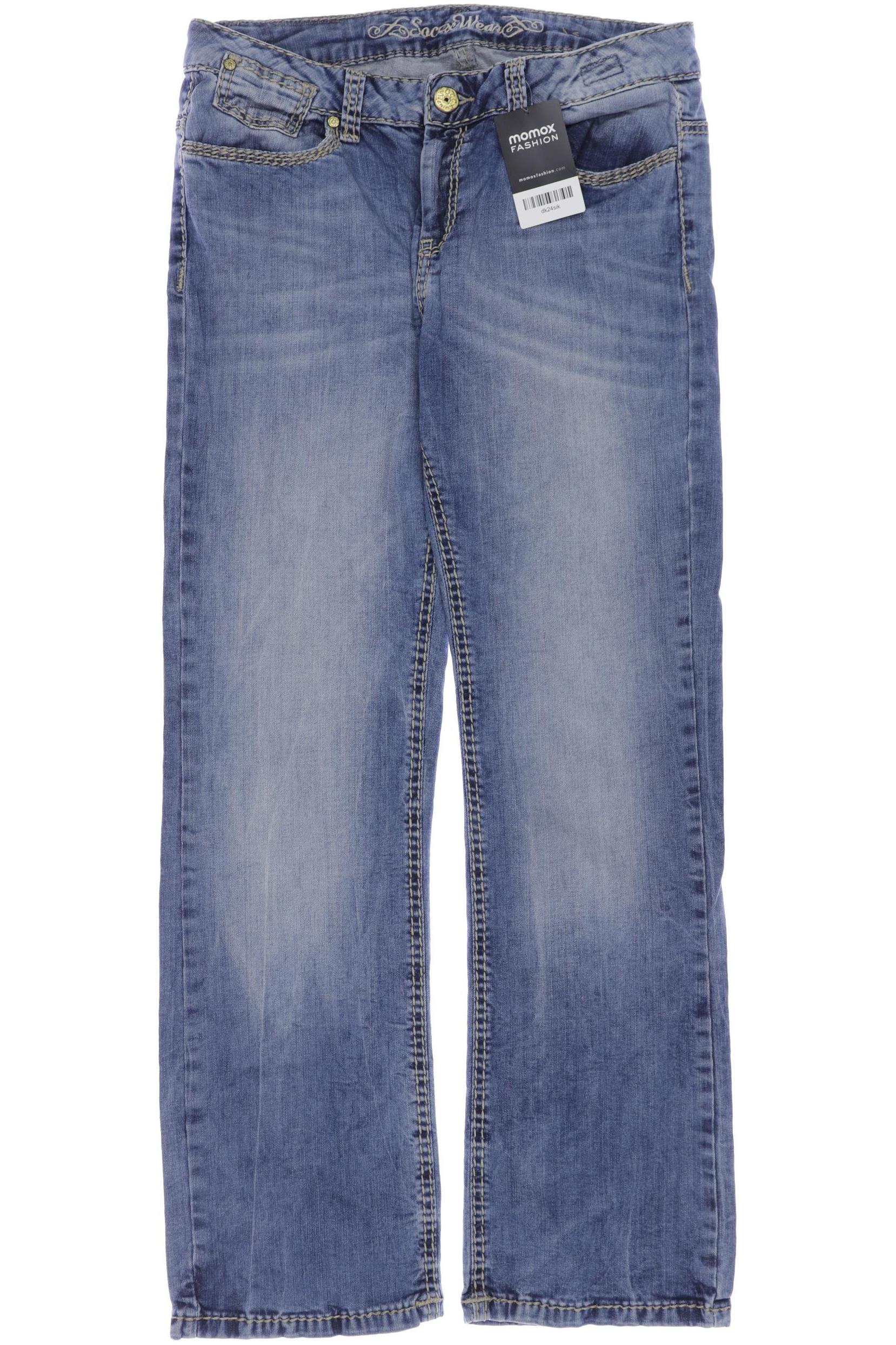 

Soccx Damen Jeans, blau, Gr. 42
