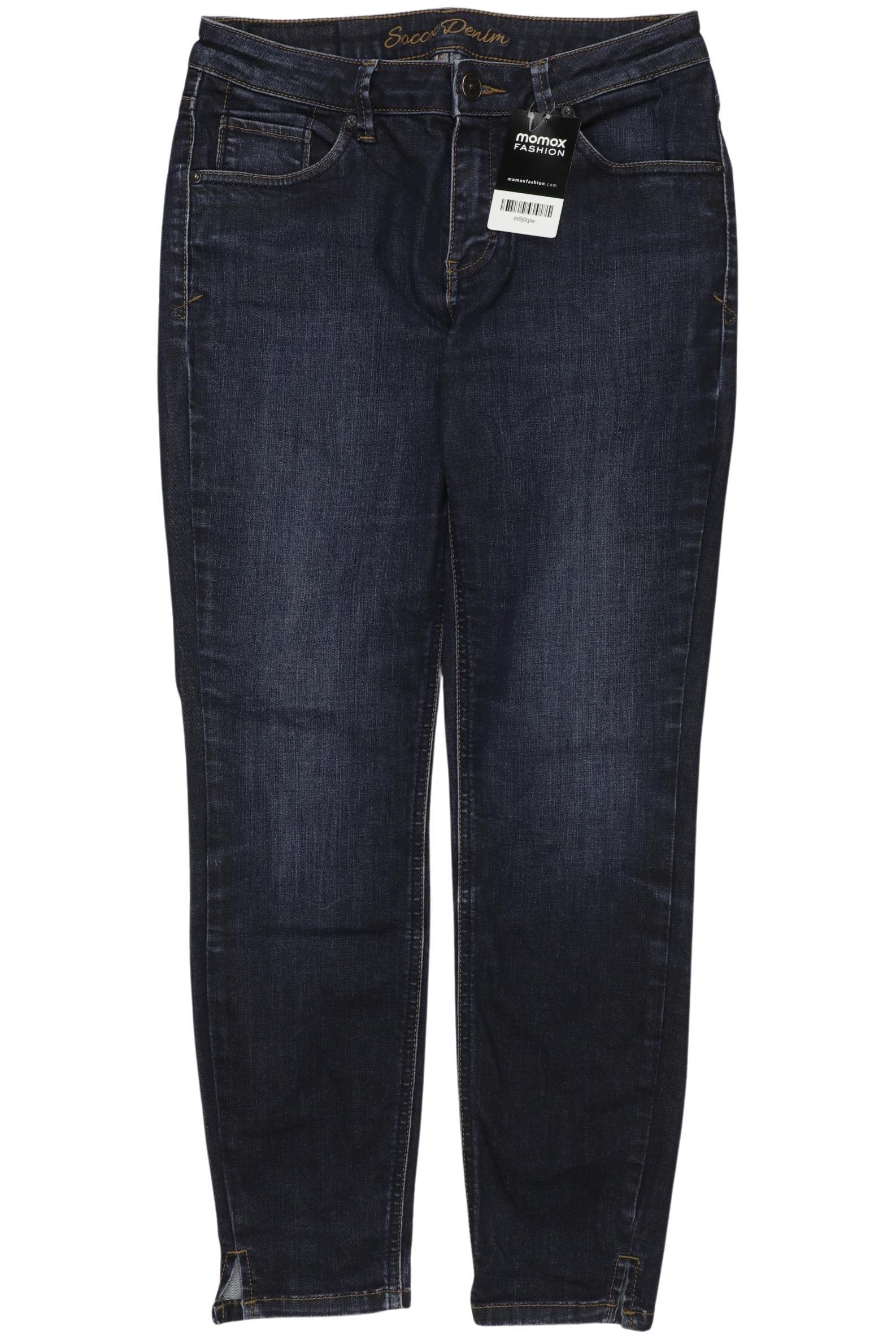 

Soccx Damen Jeans, marineblau, Gr. 28