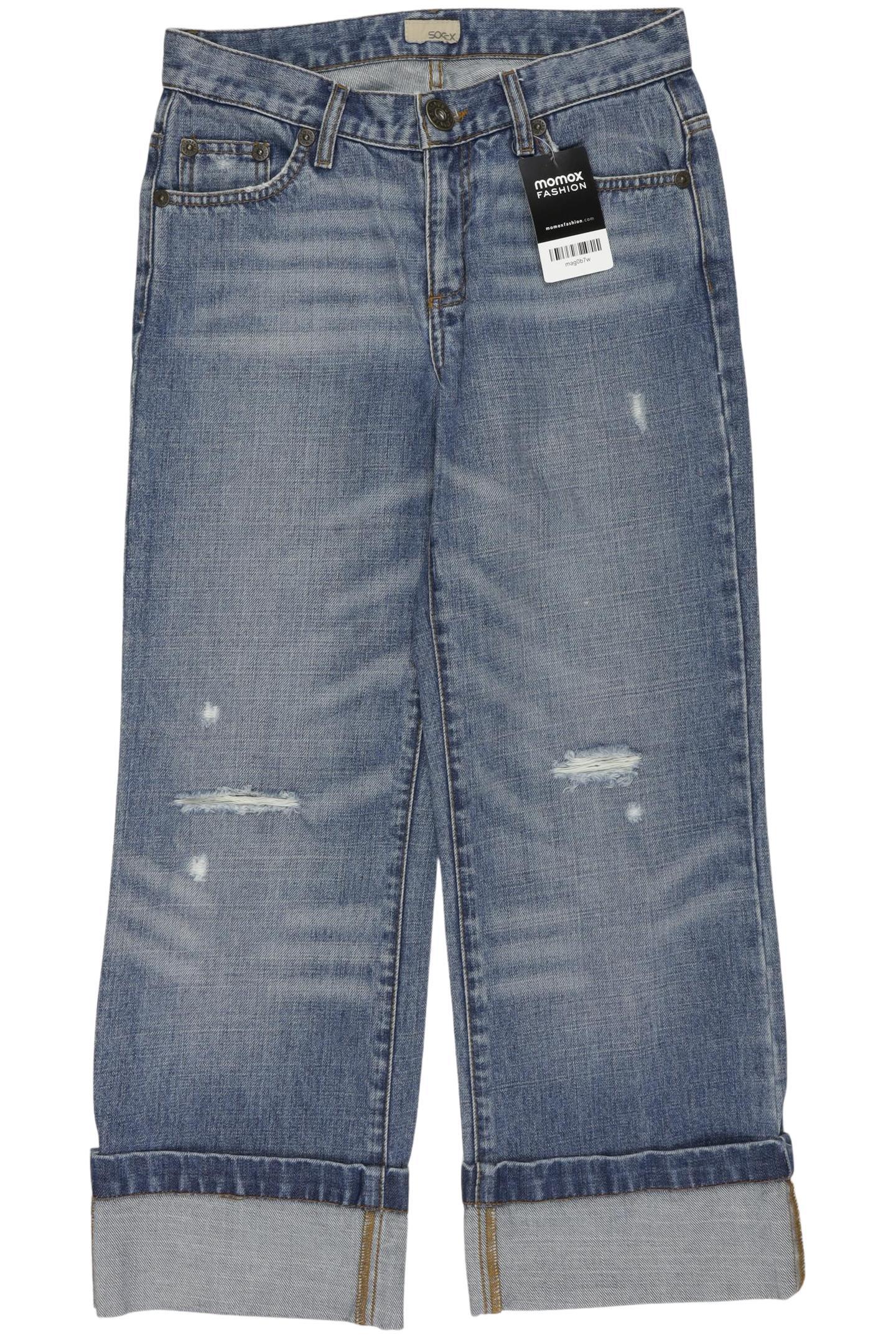 

Soccx Damen Jeans, blau, Gr. 27