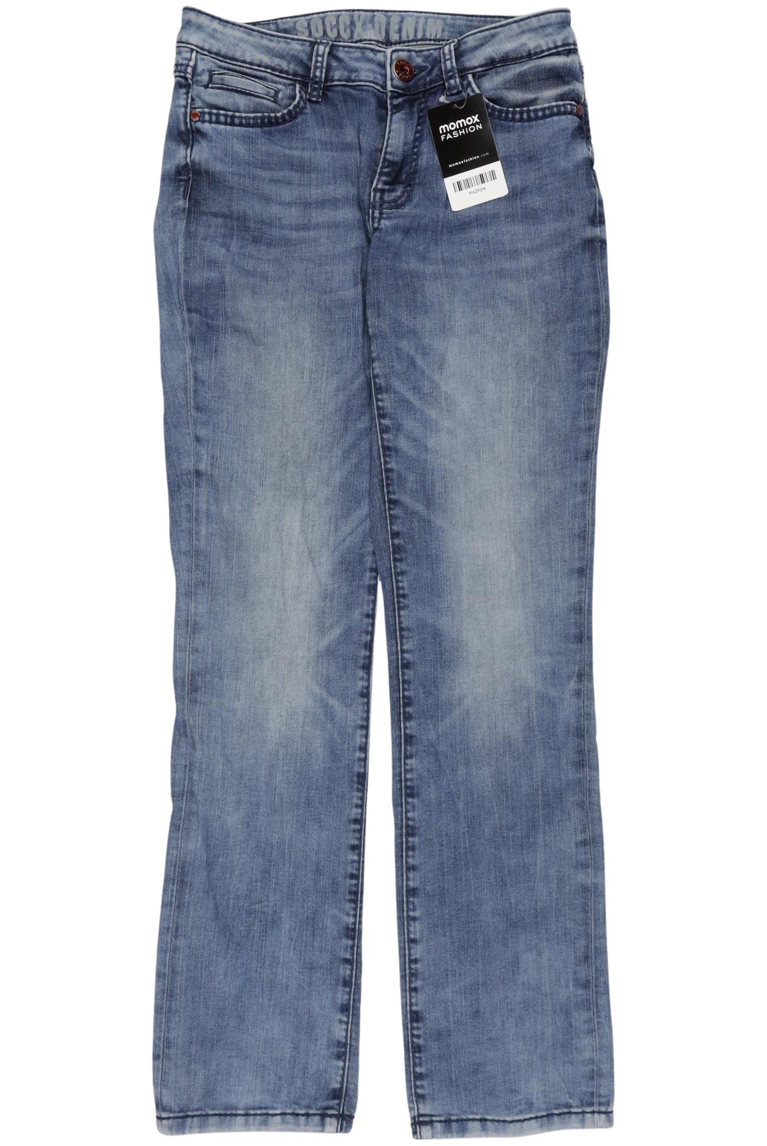 

Soccx Damen Jeans, blau, Gr. 27
