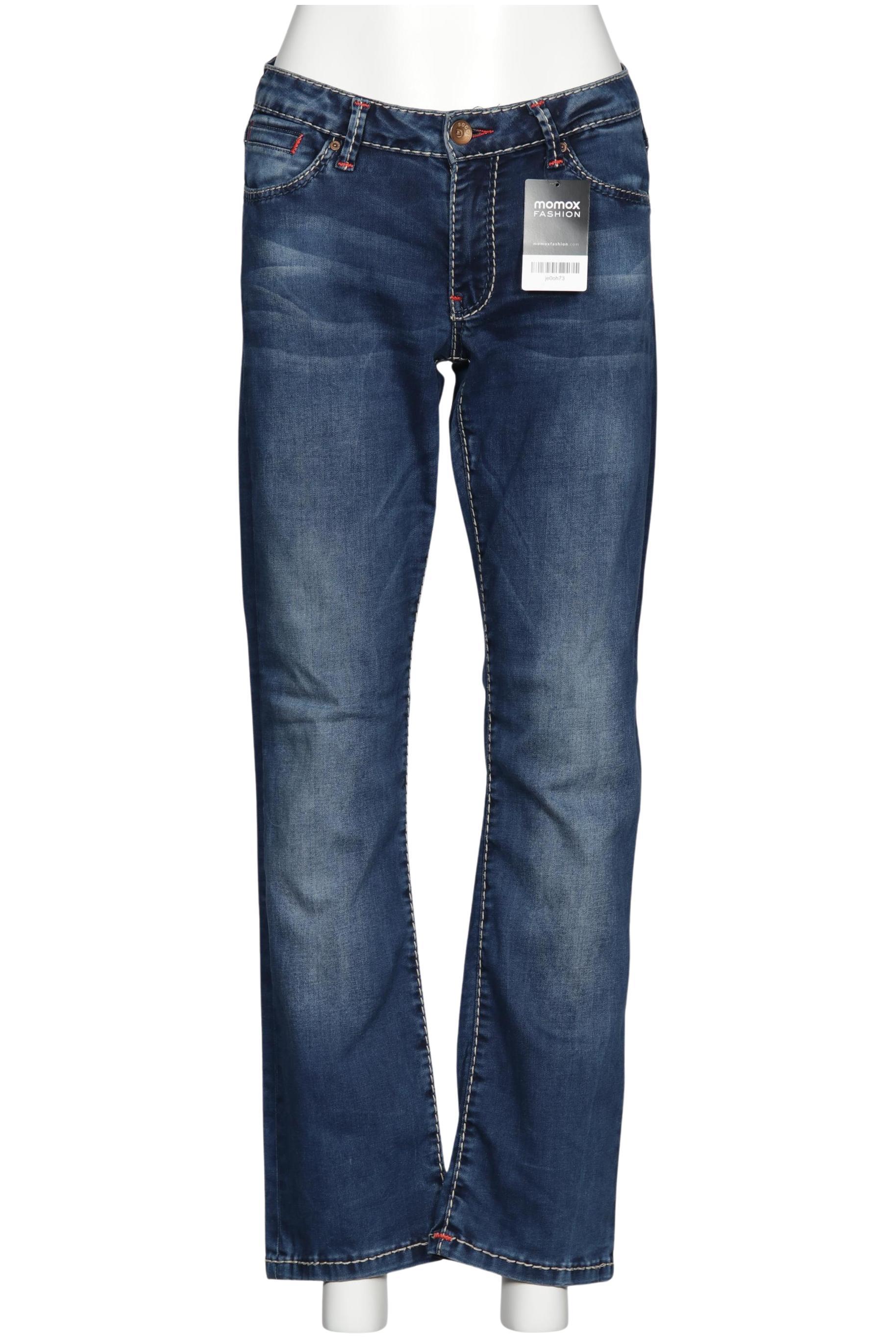 

Soccx Damen Jeans, blau, Gr. 29