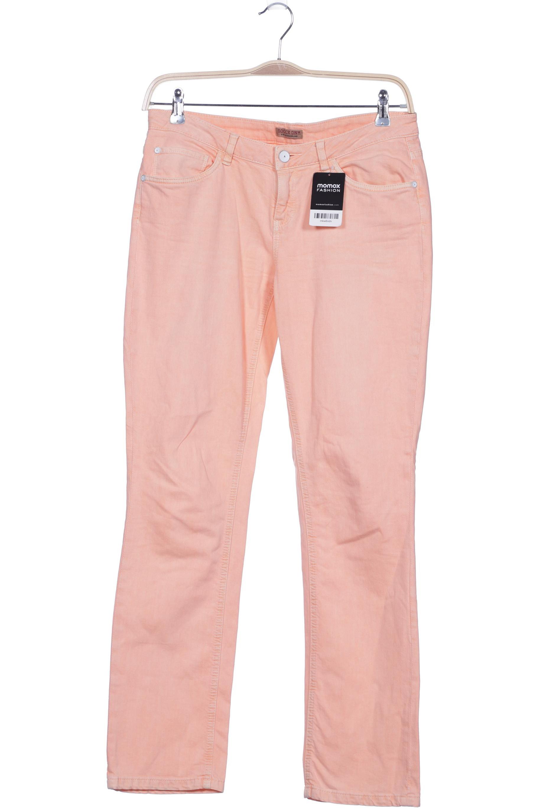 

SOCCX Damen Jeans, orange