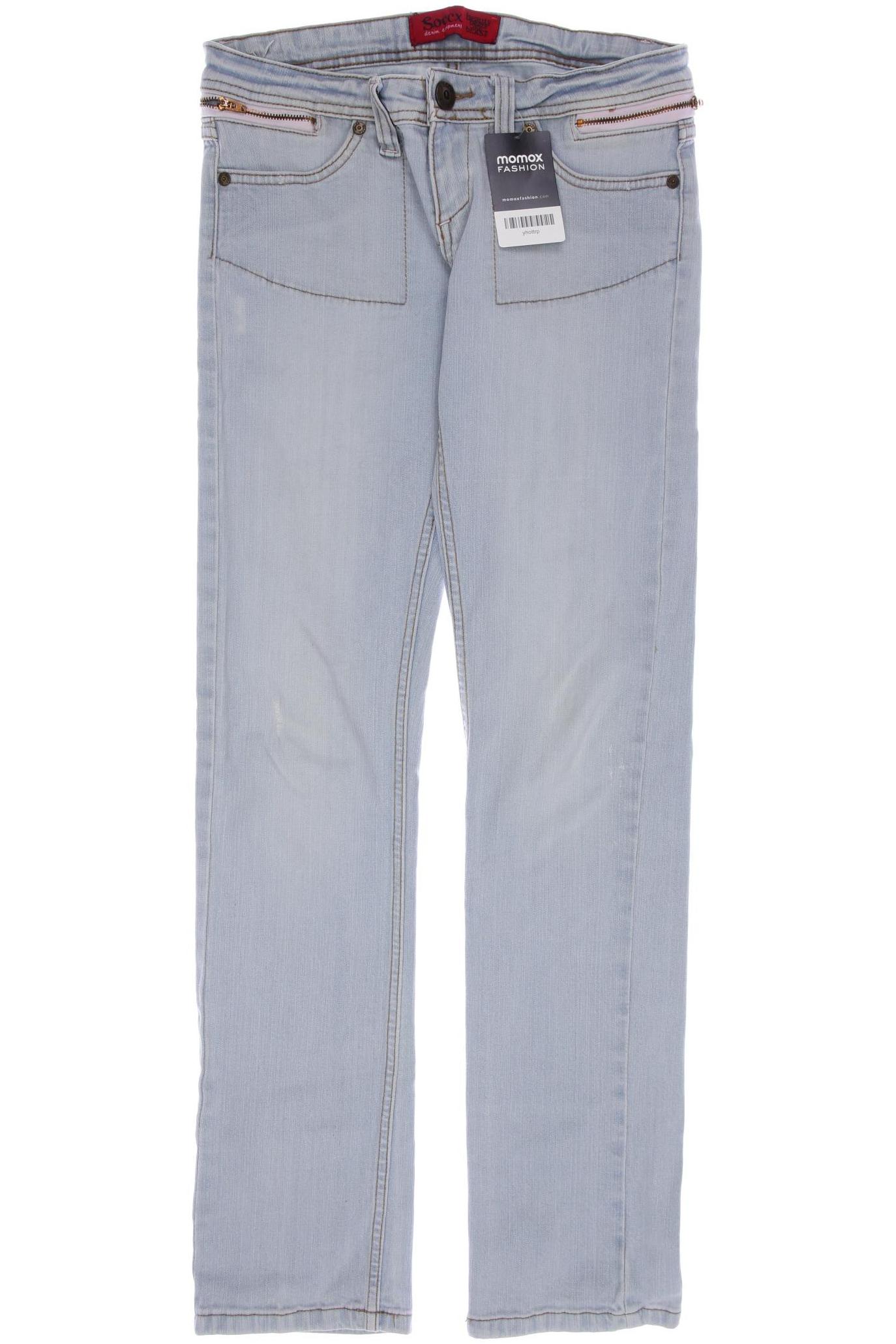 

Soccx Damen Jeans, hellblau, Gr. 26