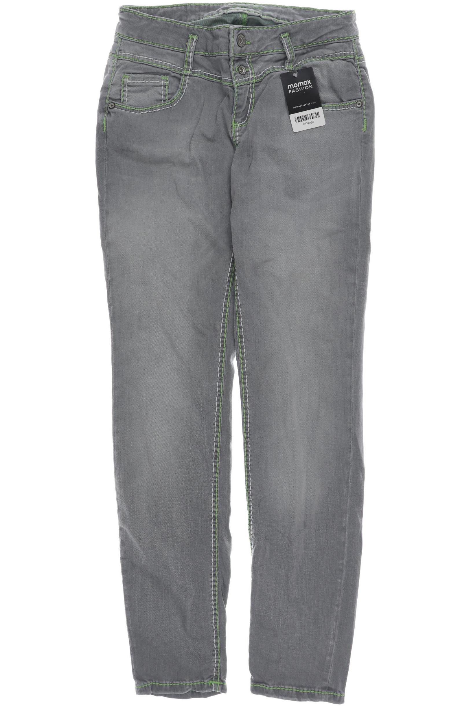 

SOCCX Damen Jeans, grau