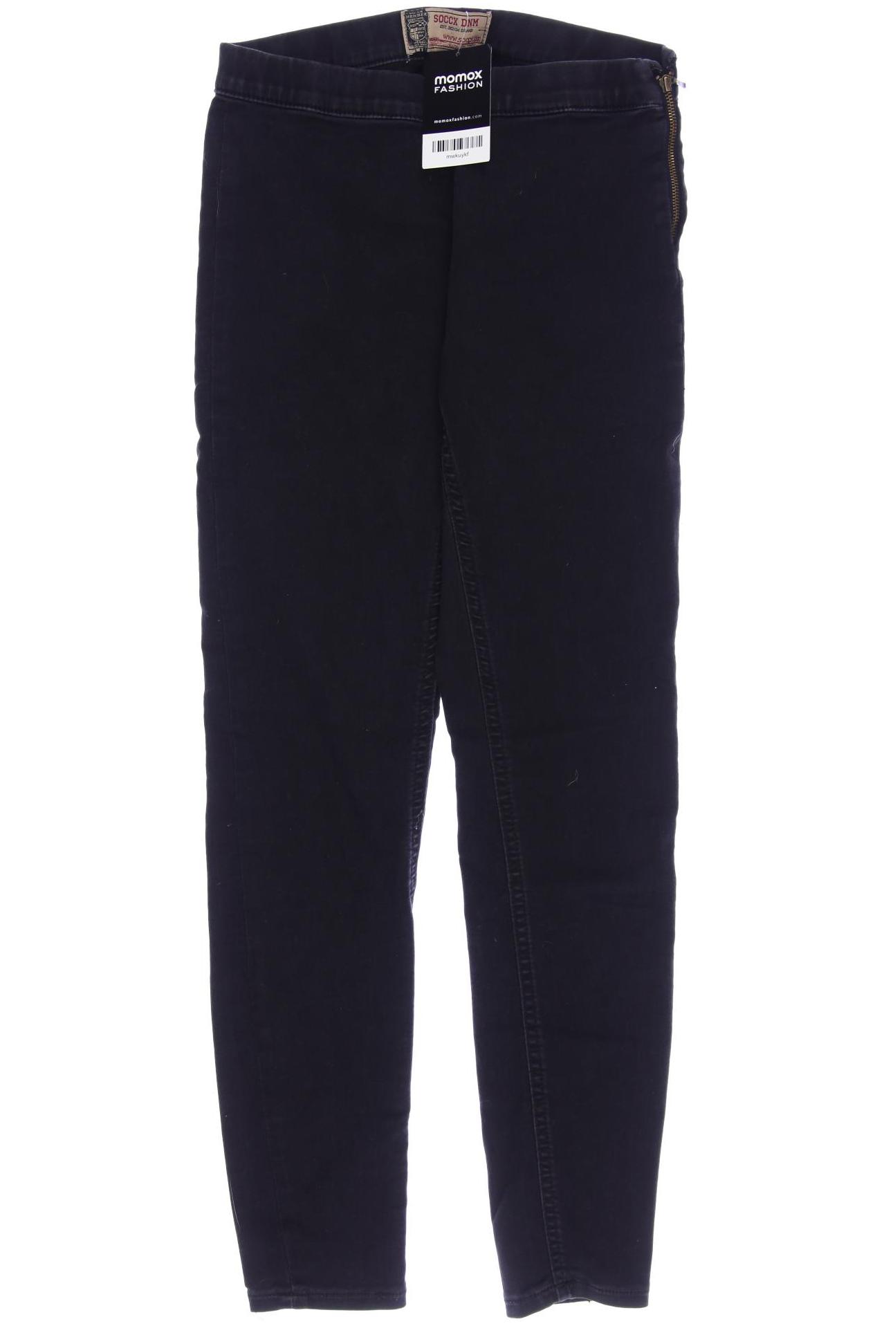 

SOCCX Damen Jeans, schwarz