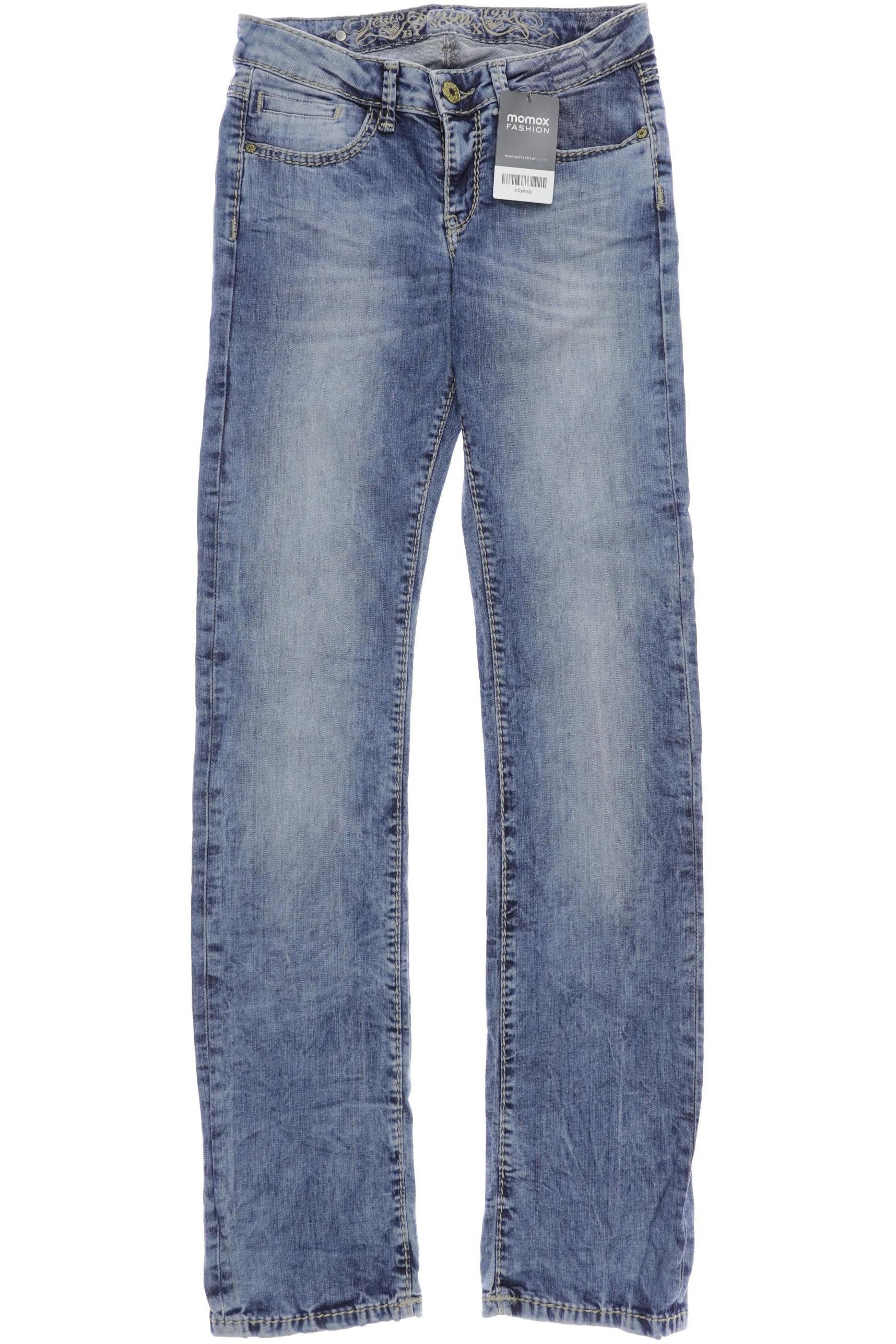 

Soccx Damen Jeans, blau, Gr. 28