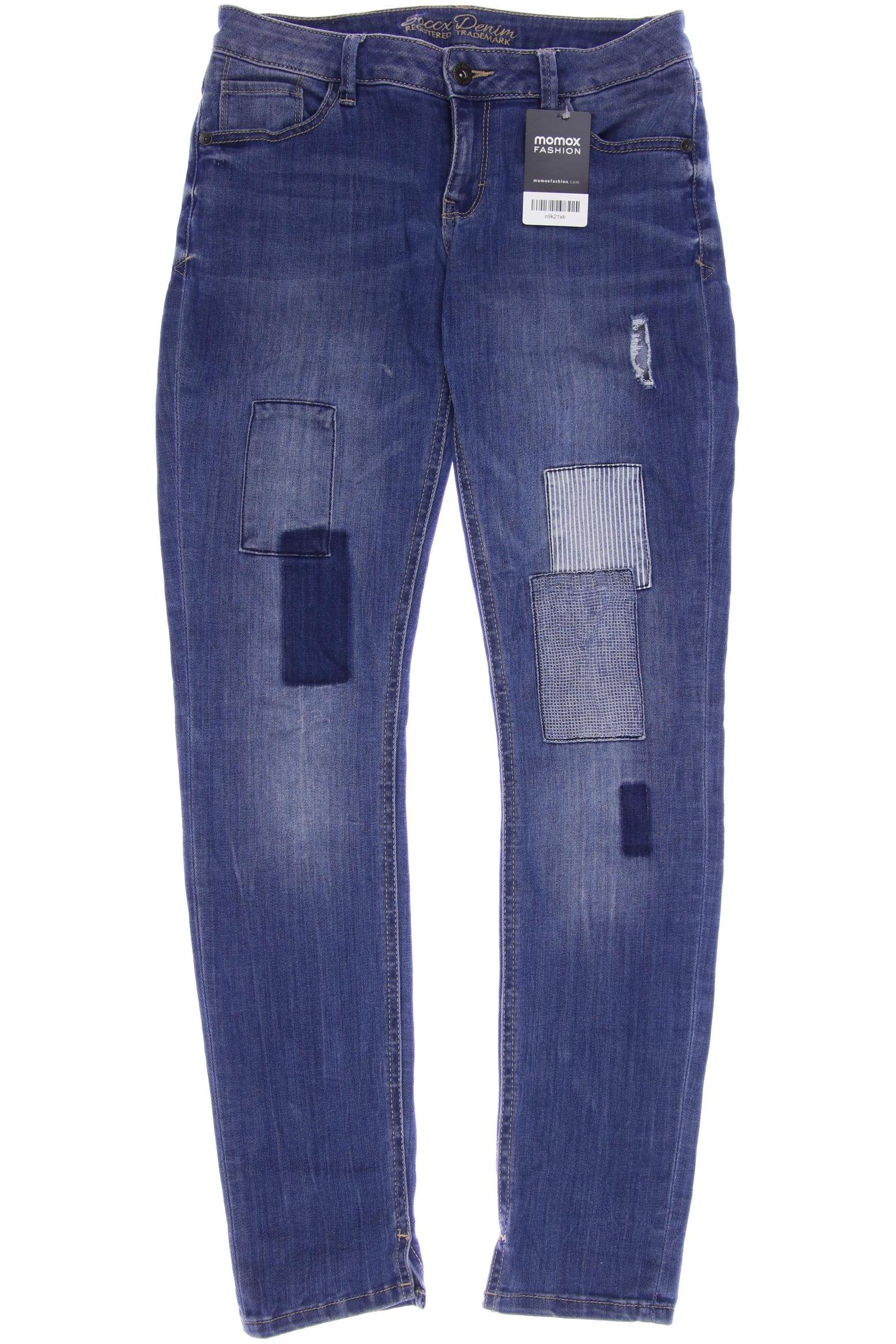 

SOCCX Damen Jeans, blau