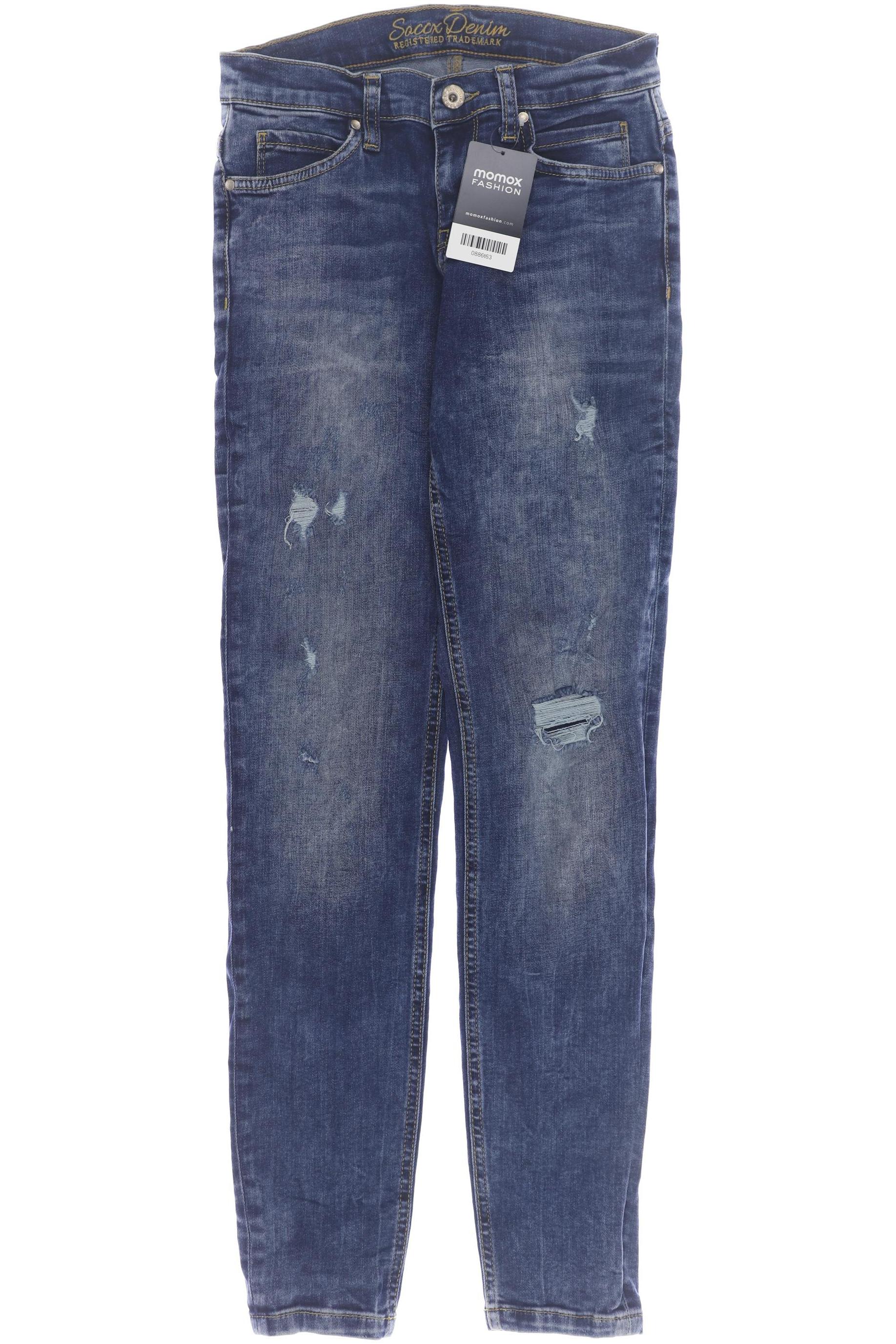 

Soccx Damen Jeans, marineblau, Gr. 26