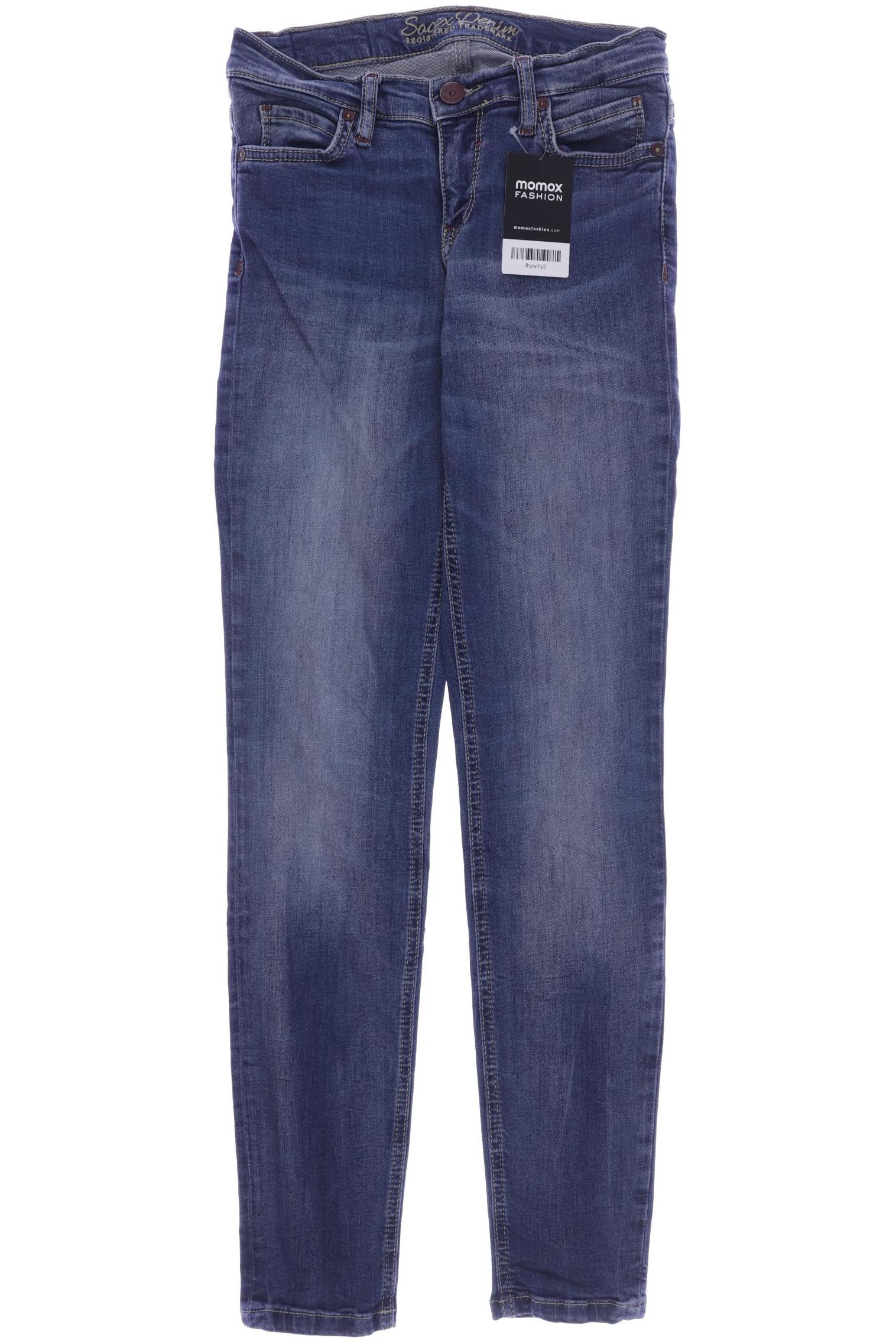 

Soccx Damen Jeans, blau, Gr. 25