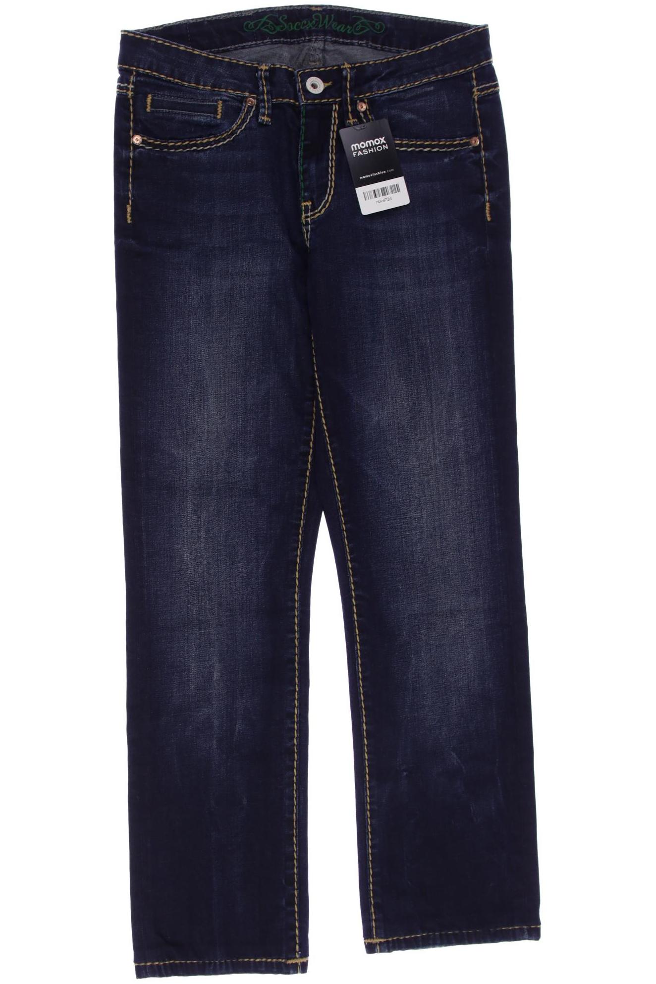 

Soccx Damen Jeans, marineblau, Gr. 28