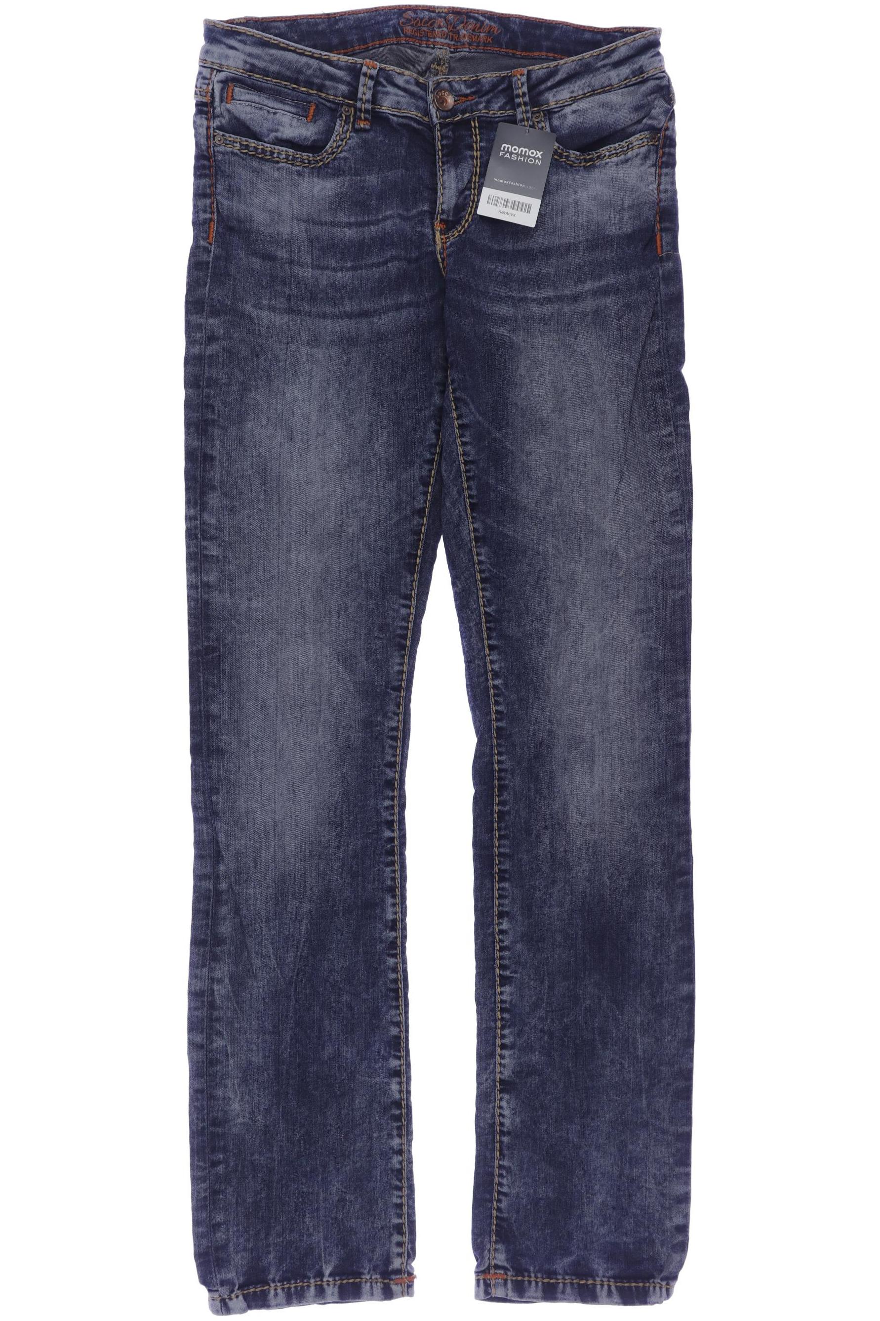 

Soccx Damen Jeans, blau, Gr. 29