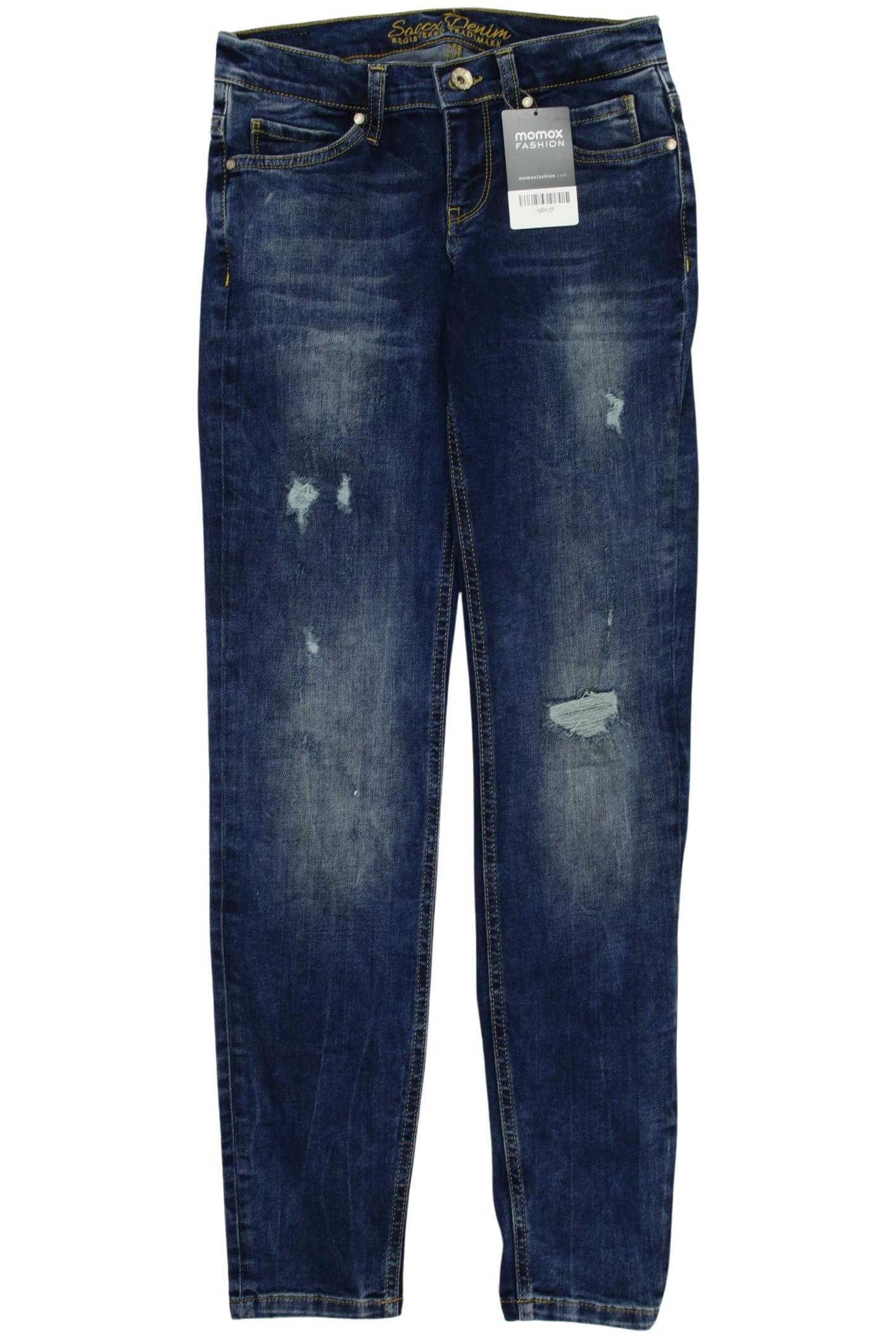 

Soccx Damen Jeans, blau, Gr. 26
