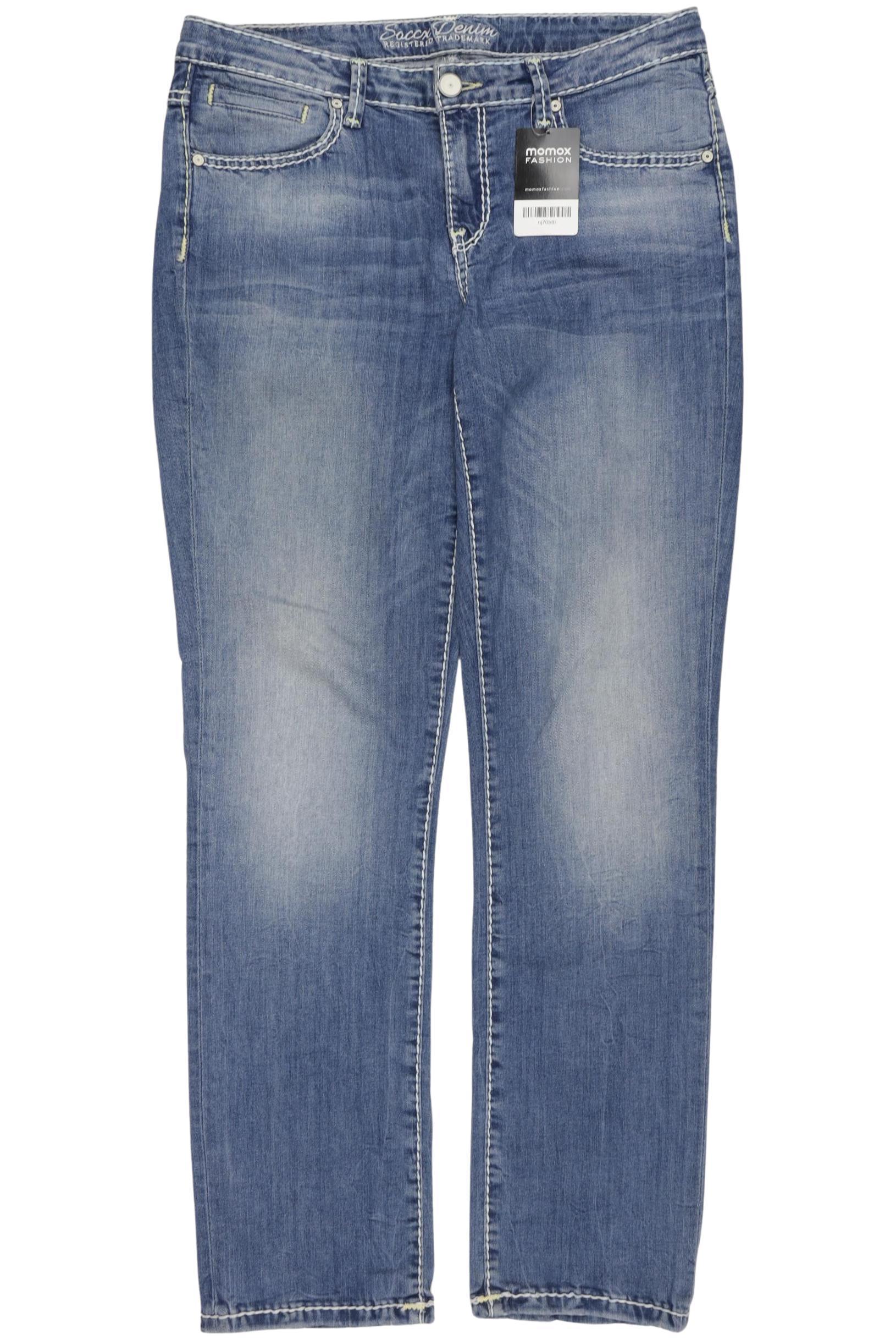 

Soccx Damen Jeans, blau, Gr. 31
