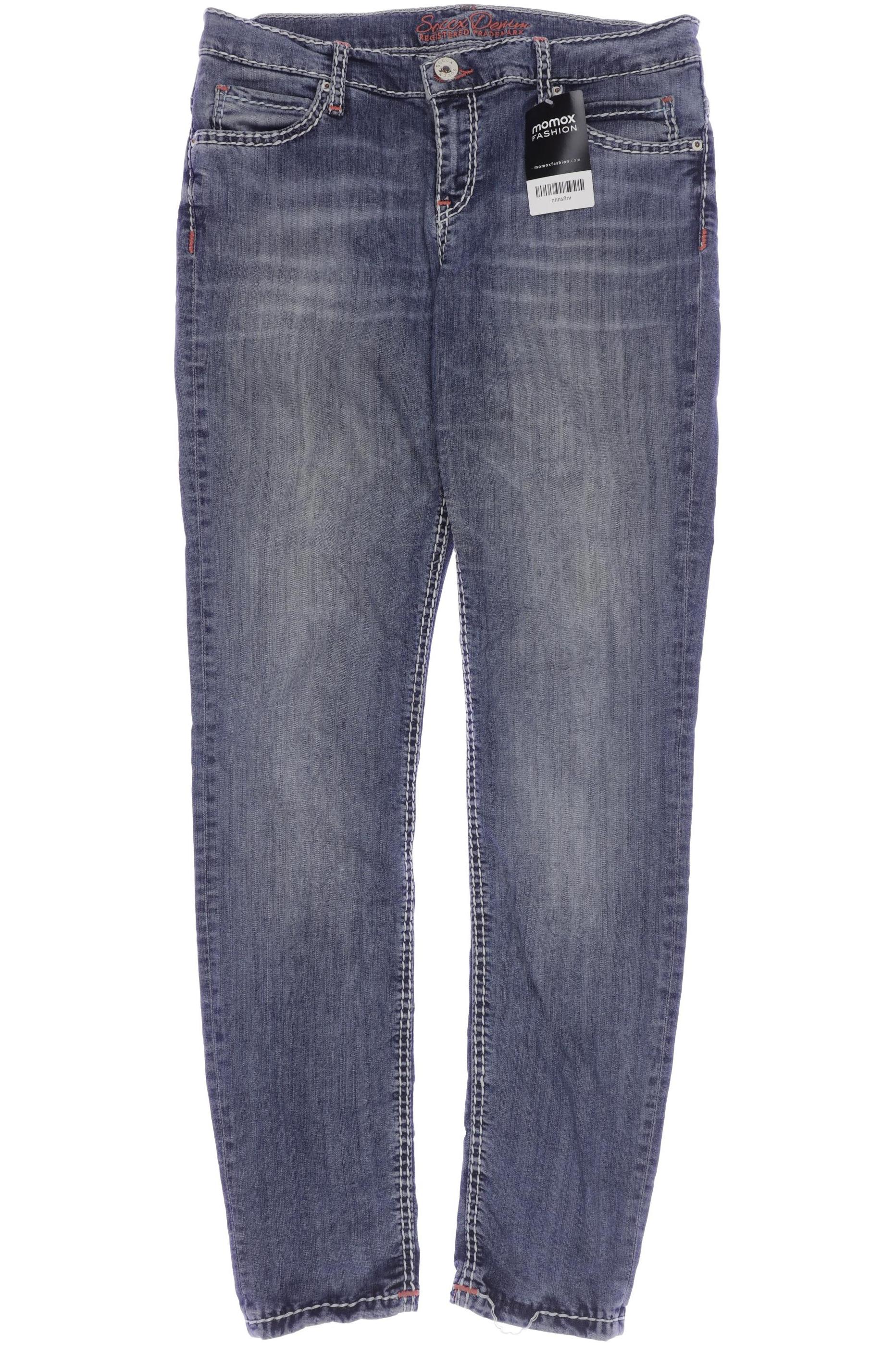 

Soccx Damen Jeans, blau, Gr. 30