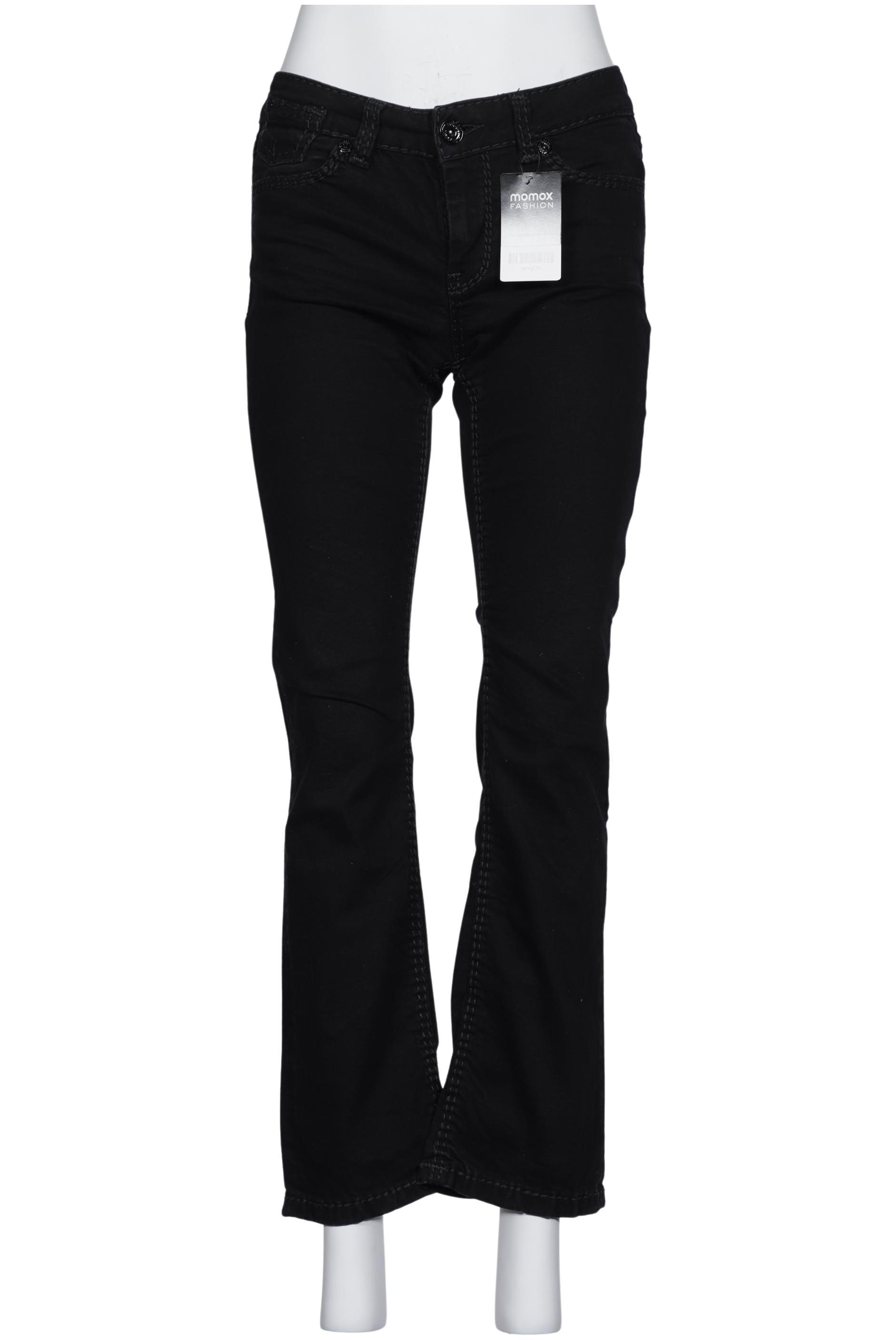 

Soccx Damen Jeans, schwarz, Gr. 28