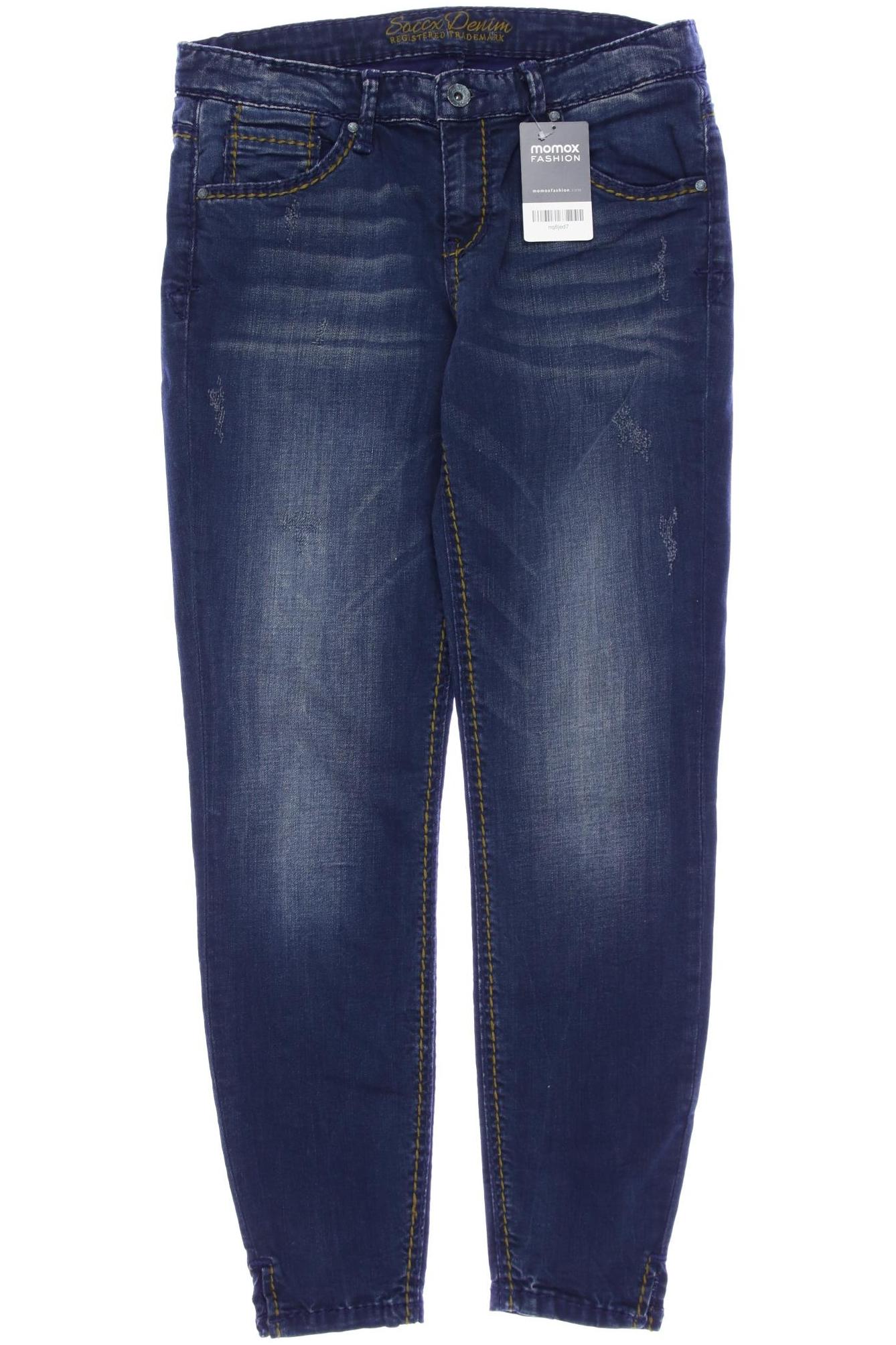 

Soccx Damen Jeans, marineblau, Gr. 30