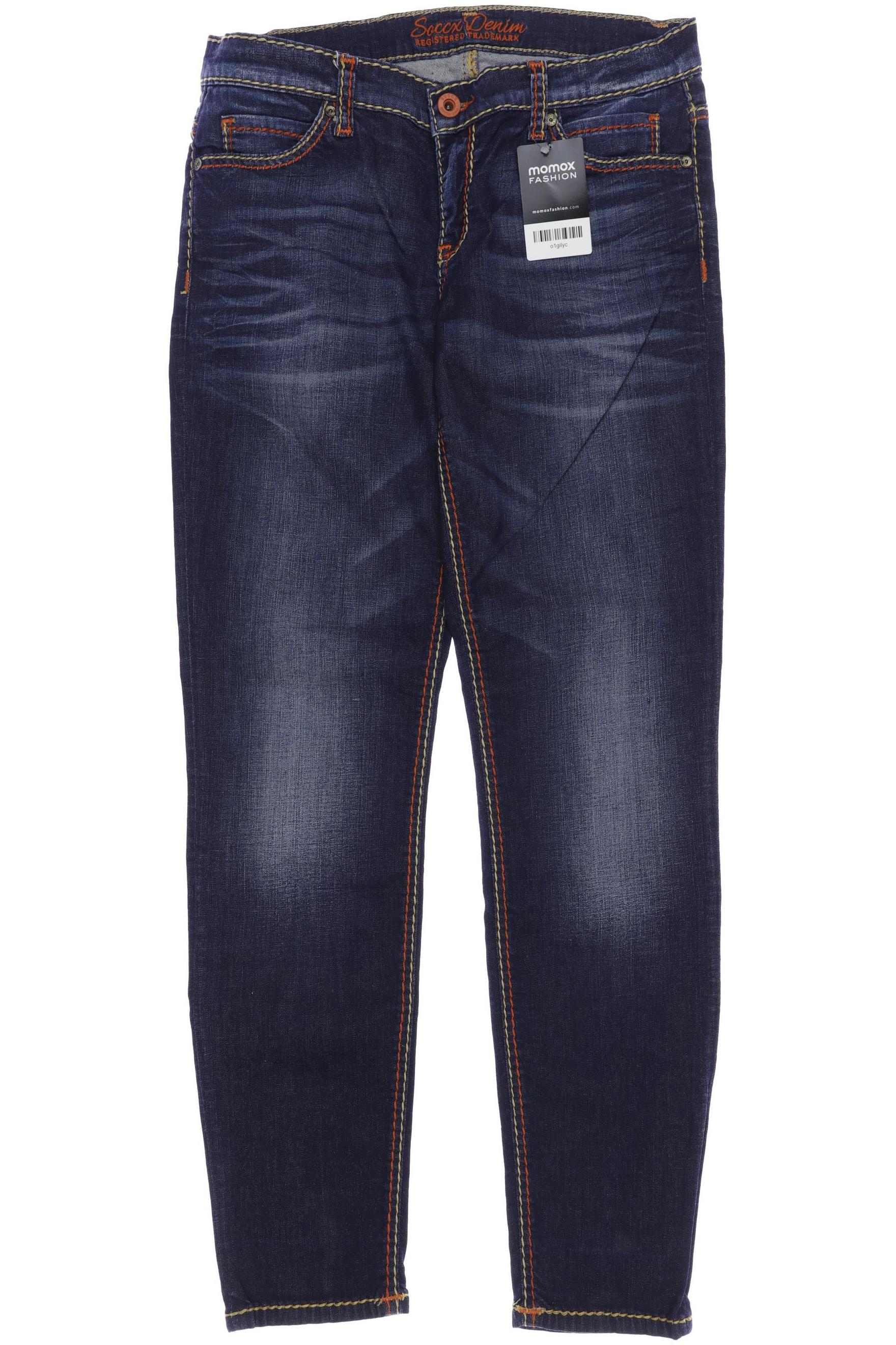 

Soccx Damen Jeans, blau, Gr. 29