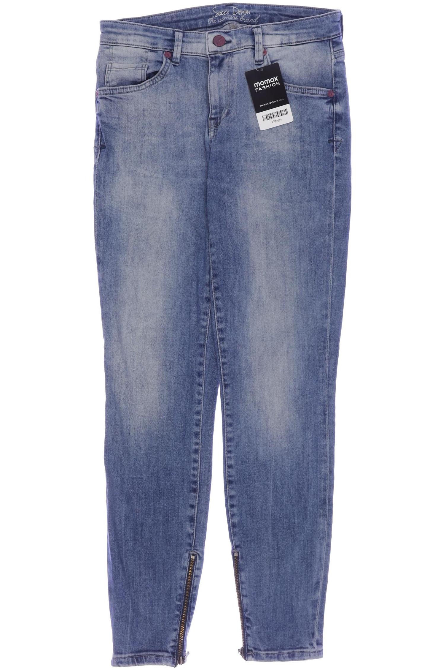 

Soccx Damen Jeans, blau, Gr. 29