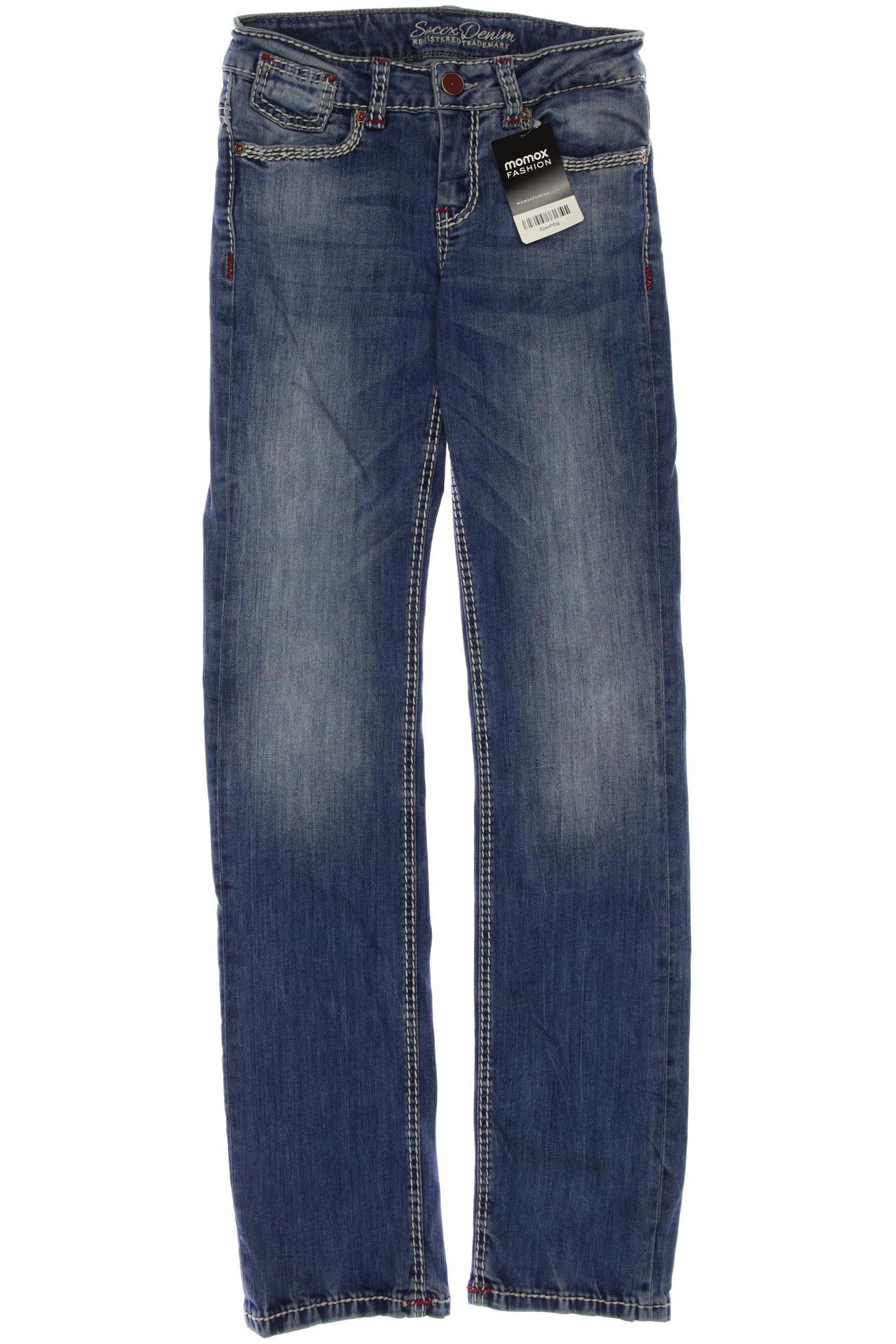

SOCCX Damen Jeans, marineblau