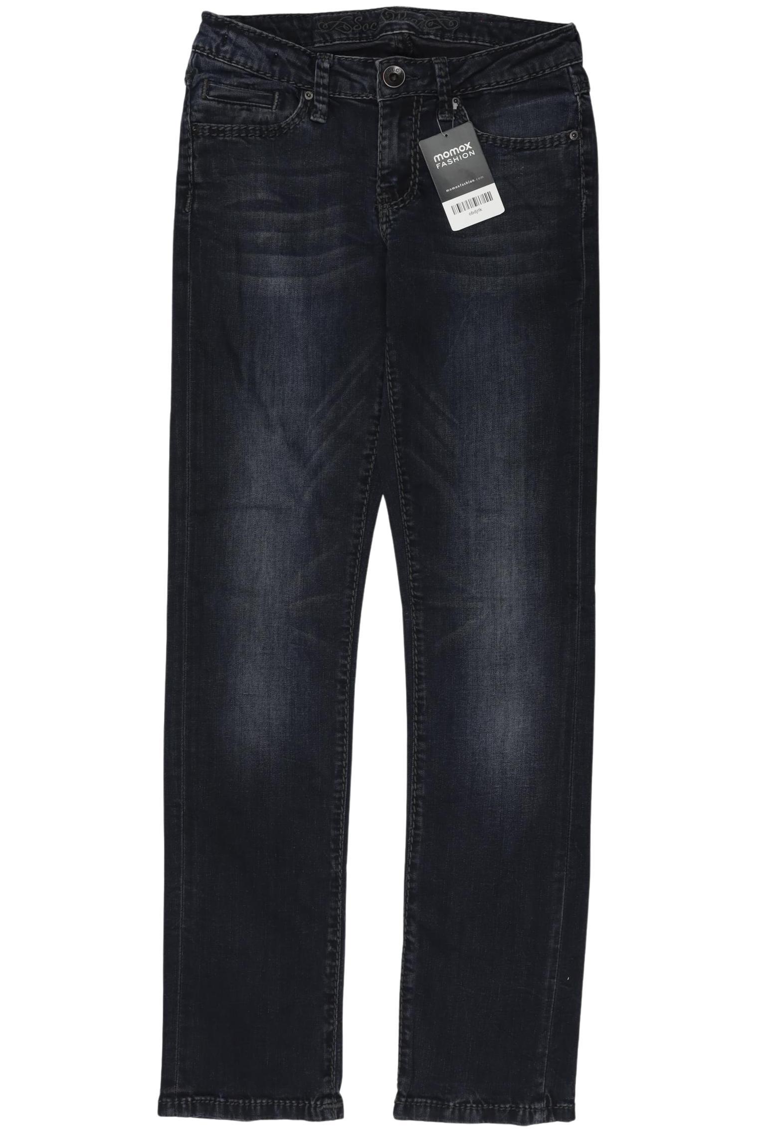 

Soccx Damen Jeans, marineblau, Gr. 27