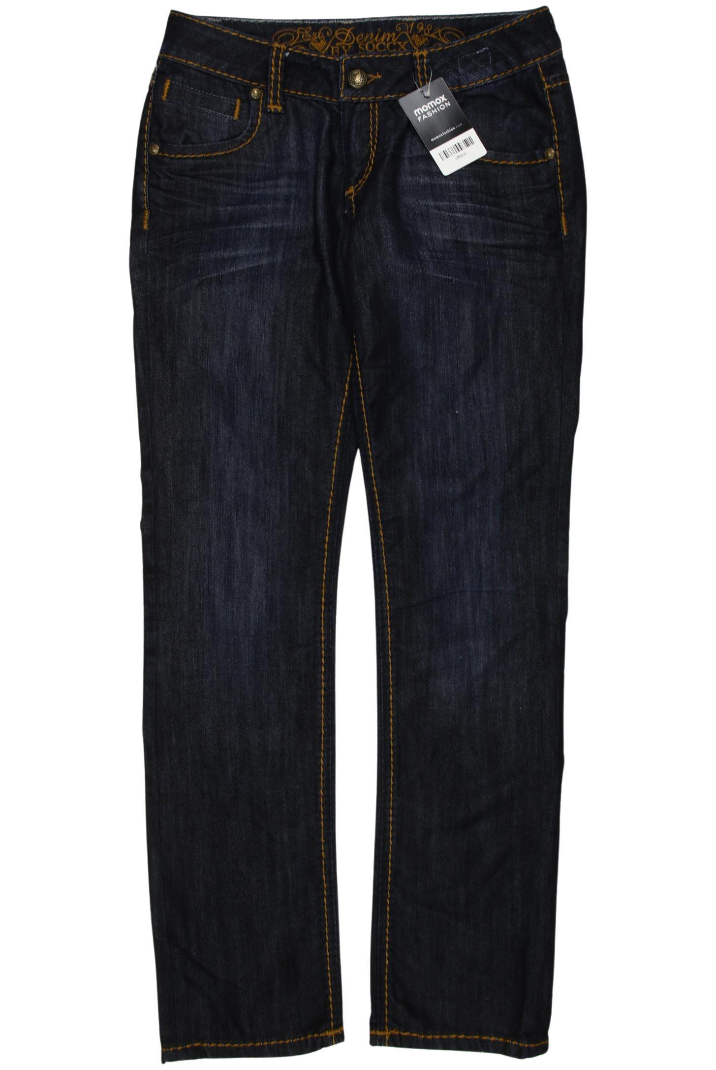 

Soccx Damen Jeans, marineblau, Gr. 28