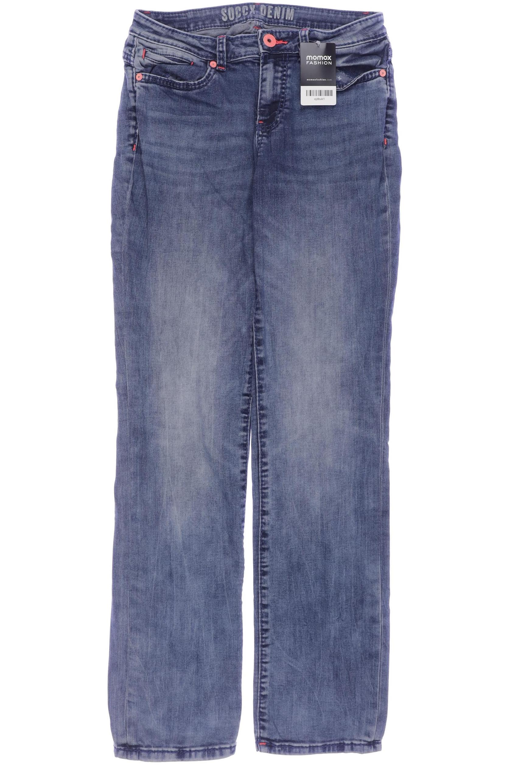 

Soccx Damen Jeans, marineblau, Gr. 29