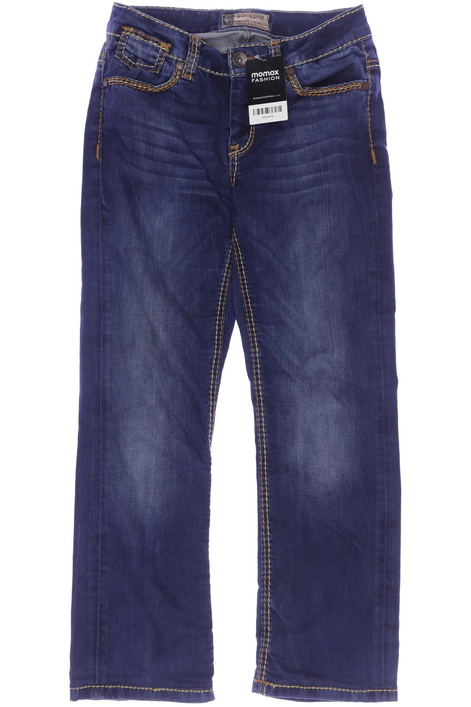 

Soccx Damen Jeans, blau, Gr. 28